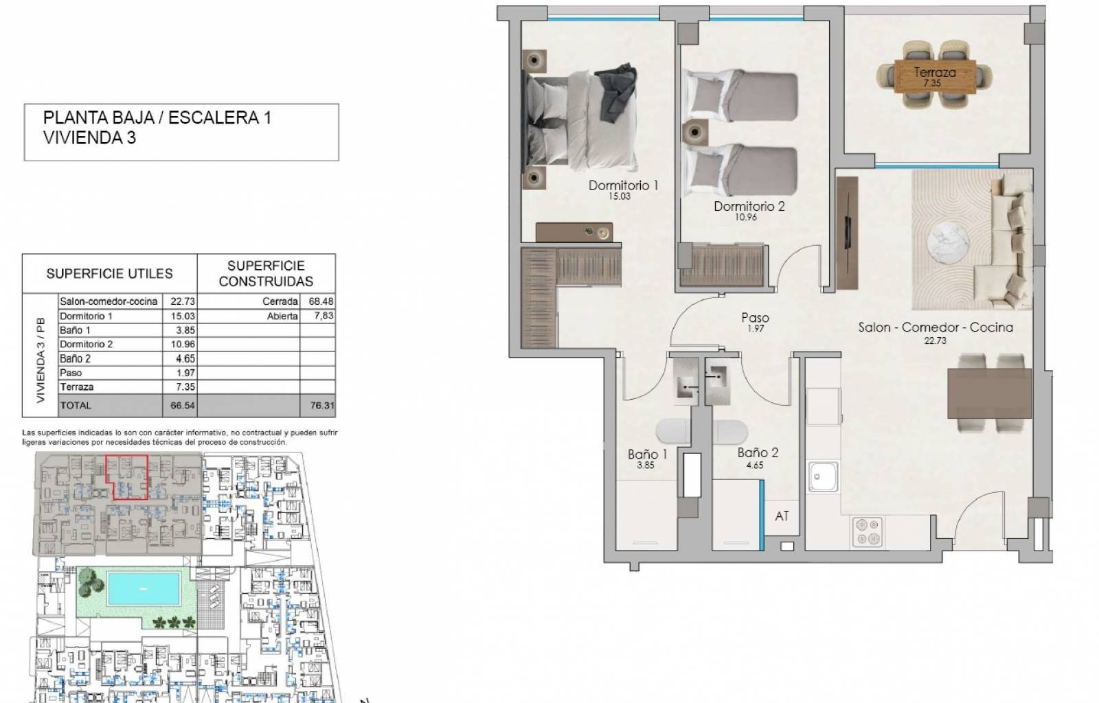 Neues Projekt in spektakulärer Lage, mit allen Vorteilen, im Zentrum einer Stadt zu leben und eine Umgebung aus Meer, Natur und Stränden in der Stadt