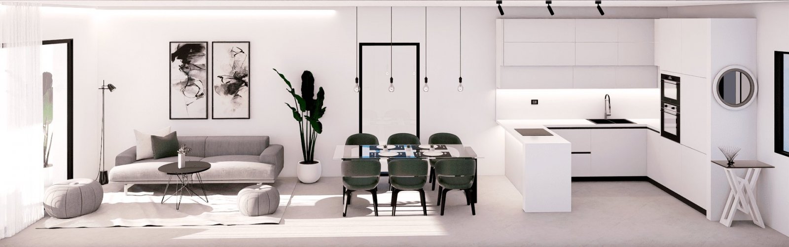 In der charmanten Stadt Finestrat gelegen, bietet diese Wohnanlage eine Vielzahl von Wohnmöglichkeiten, darunter Apartments, Erdgeschosswohnungen und