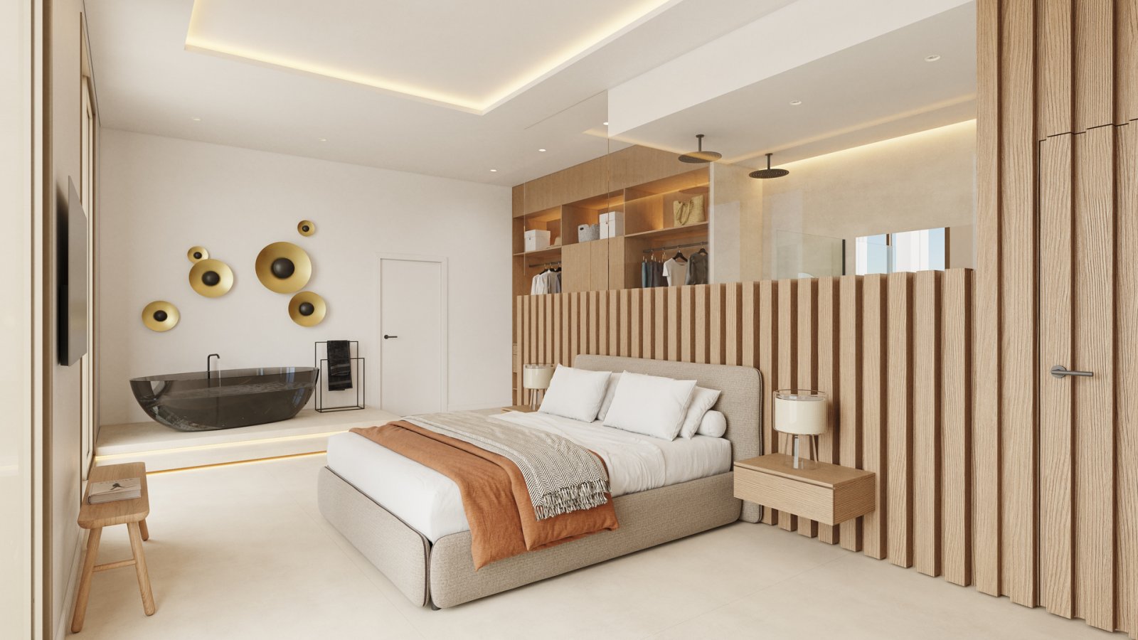 In der exklusiven Gegend von Castillo de Montemar gelegen, bietet dieser Wohnkomplex drei unabhängige Häuser, die durch ihr modernes und funktionales