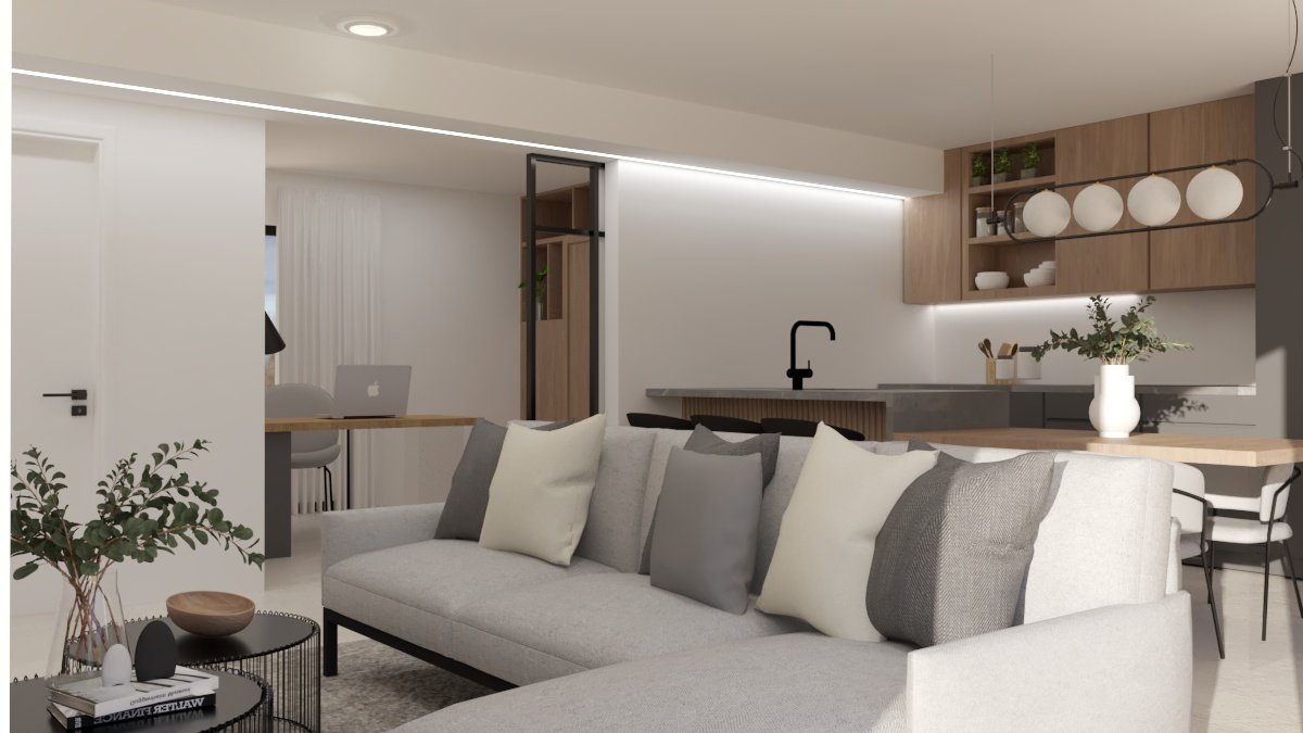  In der exklusiven Gegend von Los Guardianes gelegen, bietet dieser Wohnkomplex drei unabhängige Häuser, die Eleganz und Funktionalität vereinen. Jede