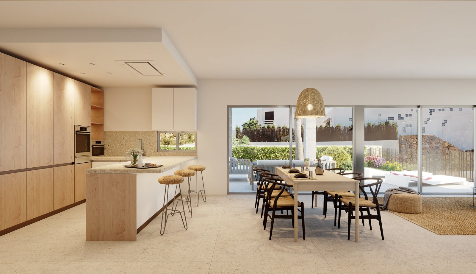 In der charmanten Ortschaft Algorfa gelegen, bietet dieses exklusive Immobilienangebot zwei freistehende Immobilien, die sich durch ihr Design und ih