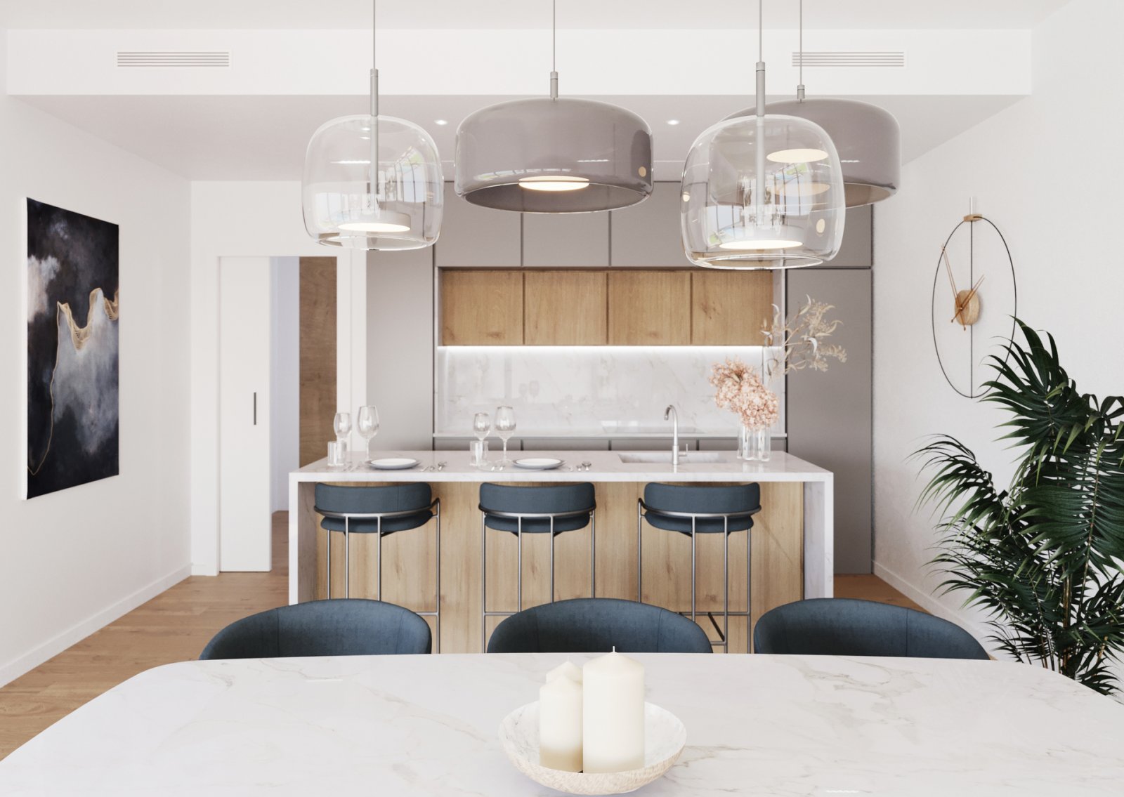 In der charmanten Stadt Polop gelegen, bietet diese Wohnanlage 44 freistehende Häuser, die für diejenigen entworfen wurden, die eine ruhige Umgebung