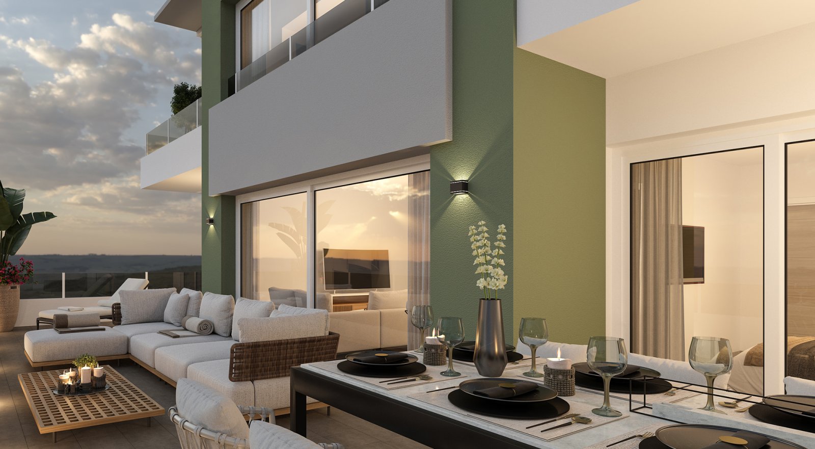  In der charmanten Ortschaft Xeresa gelegen, bietet diese Wohnanlage eine Auswahl von 43 Wohnungen, die für das mediterrane Umfeld konzipiert sind. Mi