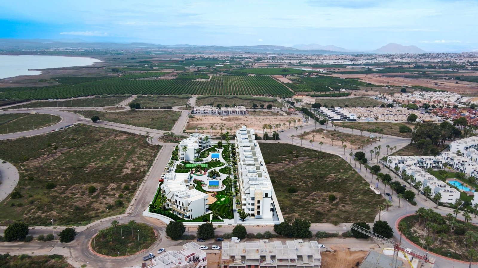 In der charmanten Stadt Guardamar del Segura gelegen, bietet diese Wohnanlage eine Vielzahl von Wohnmöglichkeiten, die unterschiedlichen Bedürfnissen