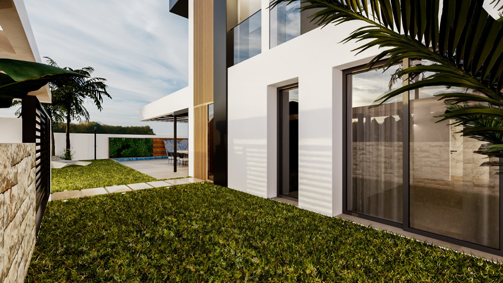 Diese exklusive Villa befindet sich in der charmanten Stadt Orihuela und bietet ein privilegiertes Wohnumfeld nur 1 km vom Meer entfernt. Entworfen f