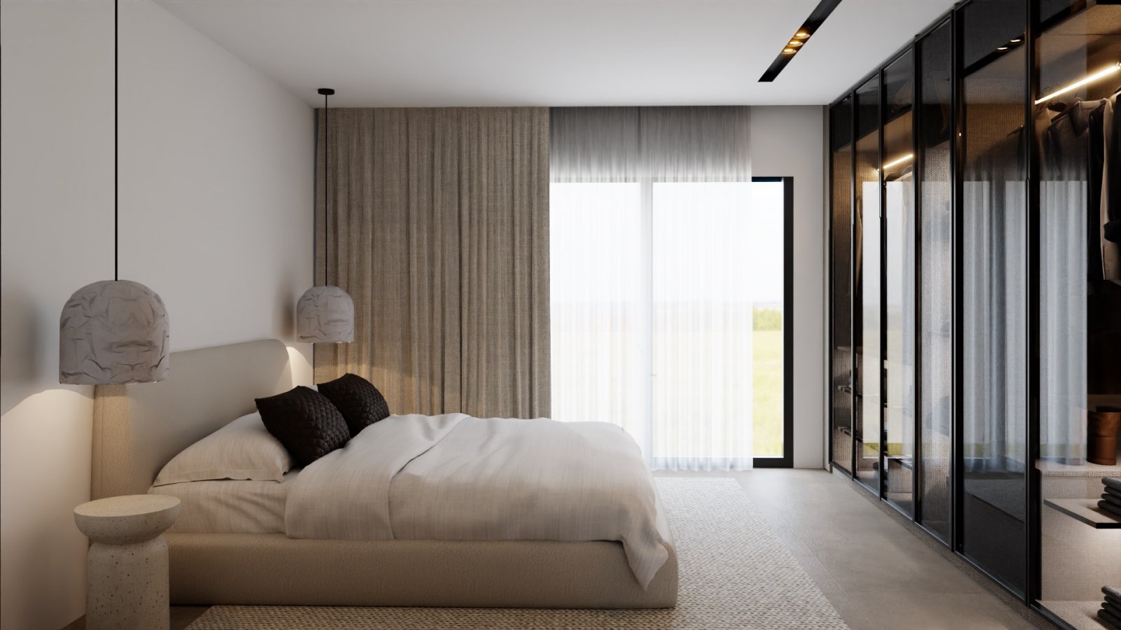 Diese exklusive Villa befindet sich in der charmanten Stadt Orihuela und bietet ein privilegiertes Wohnumfeld nur 1 km vom Meer entfernt. Entworfen f