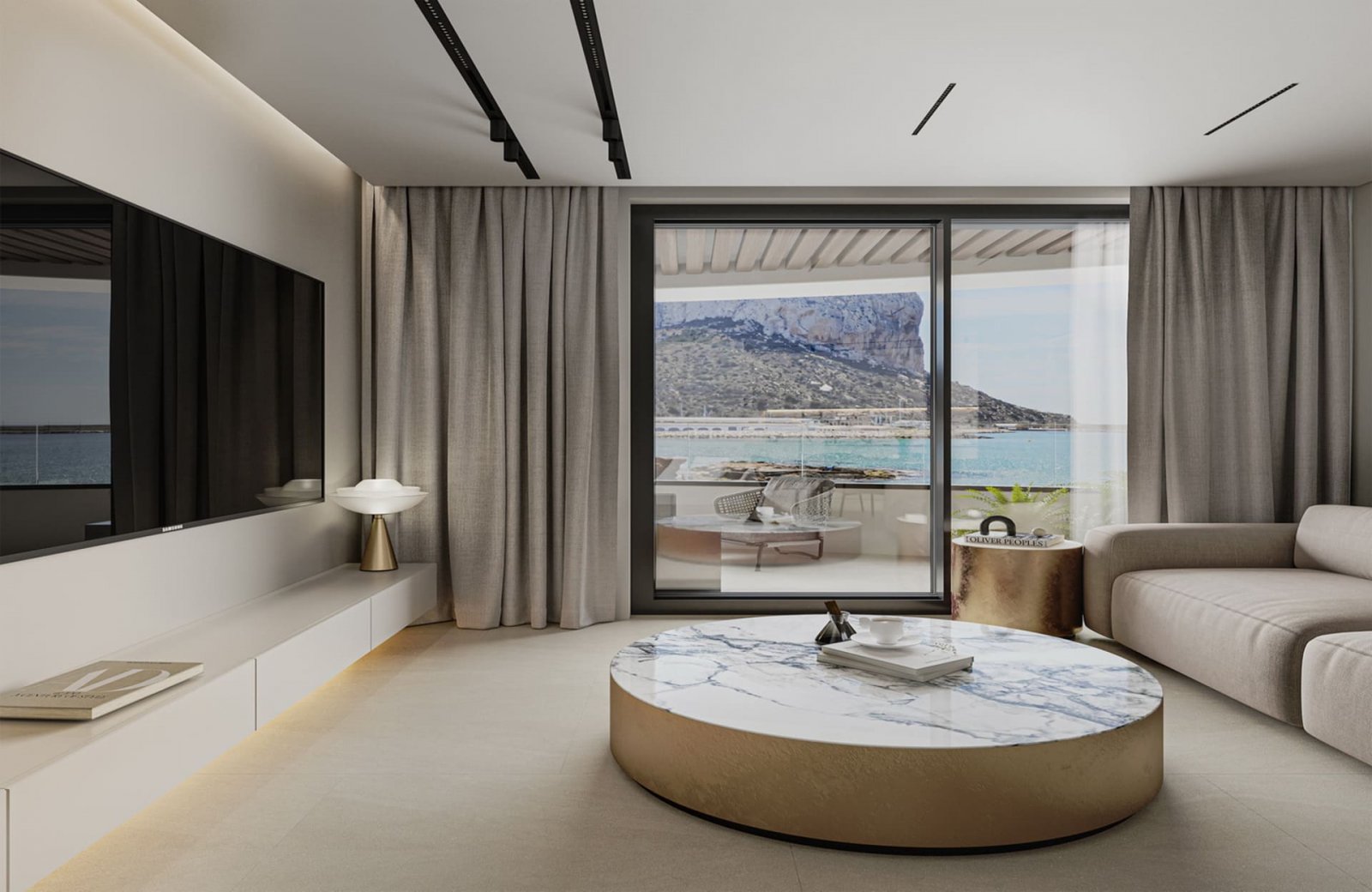 In der charmanten Stadt Calpe gelegen, bietet dieser exklusive Wohnkomplex 13 Apartments, die für das Leben am Meer konzipiert sind. Mit garantiertem