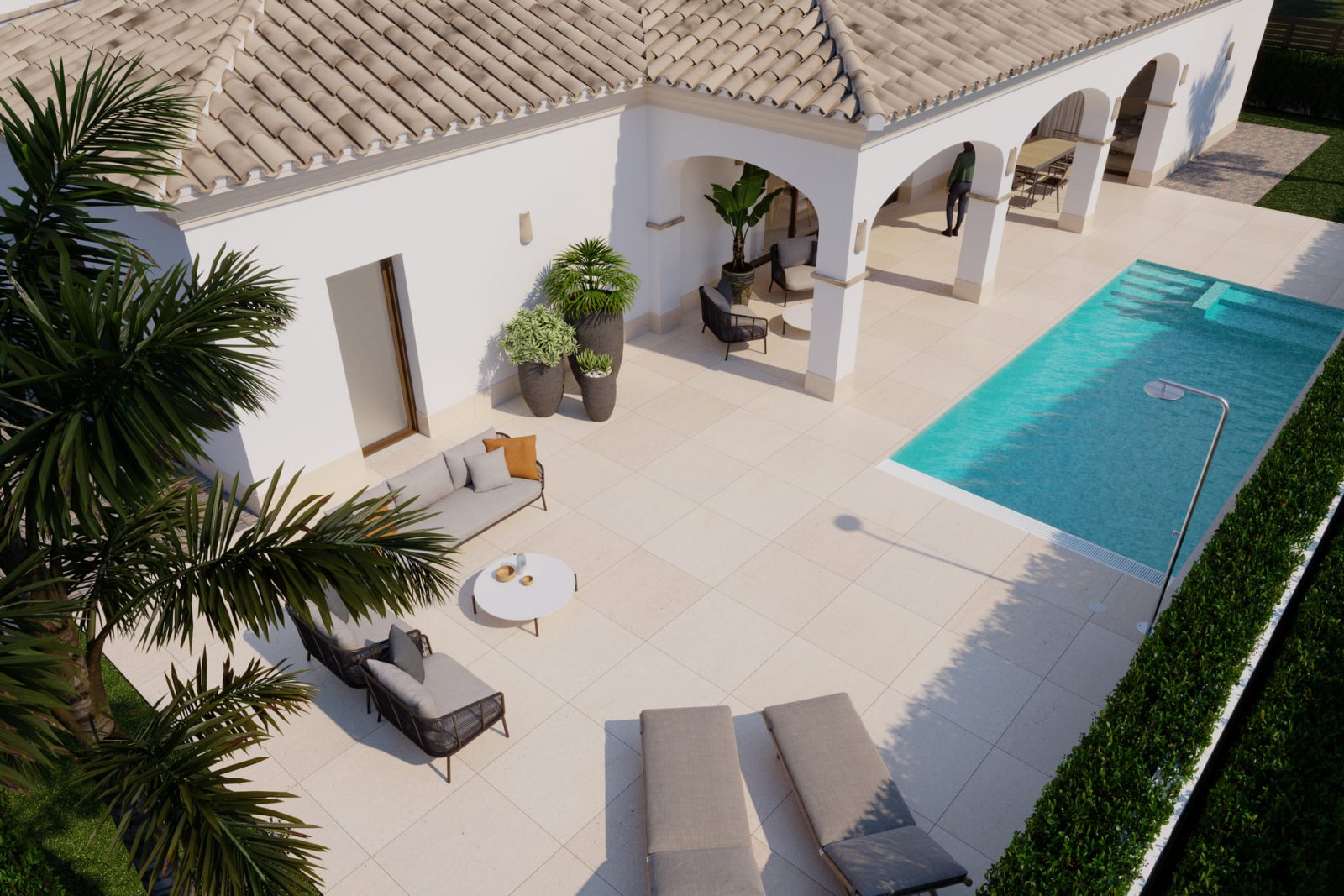  Diese exklusive Sammlung von vier unabhängigen Häusern befindet sich in der charmanten Stadt San Pedro del Pinatar und bietet eine privilegierte Umge