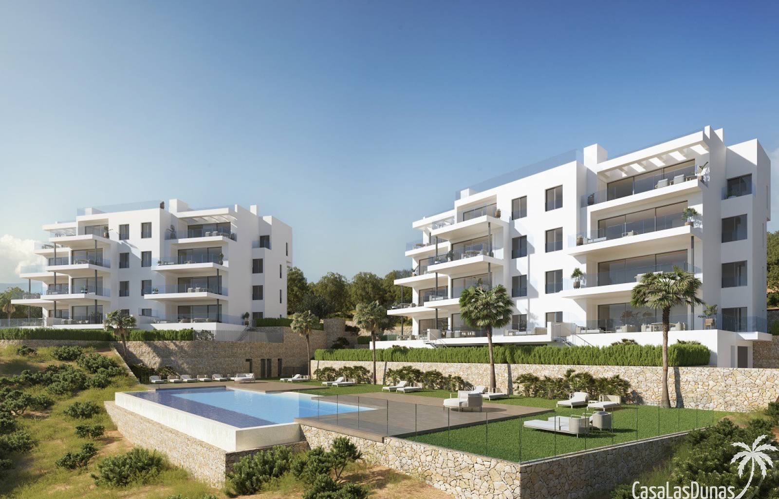 Orihuela Costa:  Diese prächtige neue Luxusanlage befindet sich in Las Colinas Golf, einem exklusiven Golfplatz mit Sicherheitsdienst, Einkaufsmöglichkeiten und Resta 