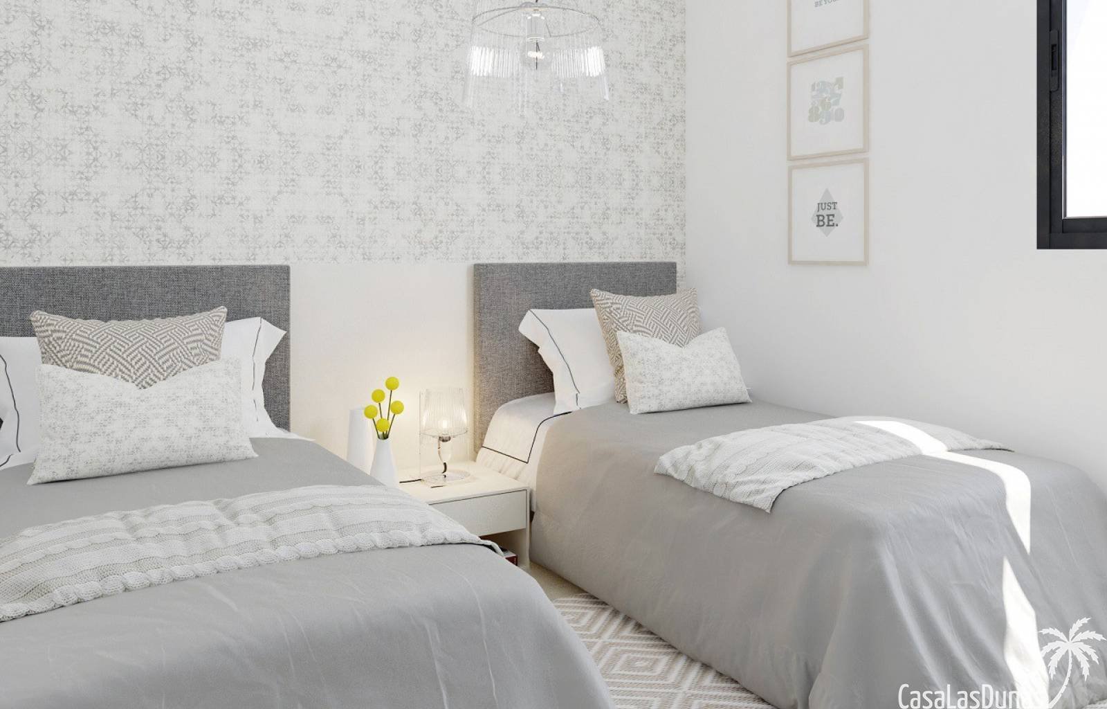 Dieses prächtige Neubauprojekt befindet sich in Orihuela Costa, alle Annehmlichkeiten sind zu Fuß erreichbar. Das Projekt besteht aus 2- und 3-Zimmer