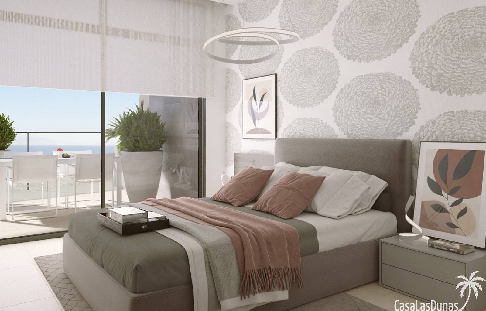 Dieses moderne und schöne Neubauprojekt befindet sich in Benidorm, alle Annehmlichkeiten sind zu Fuß erreichbar. Das Projekt bietet Wohnungen mit 2,