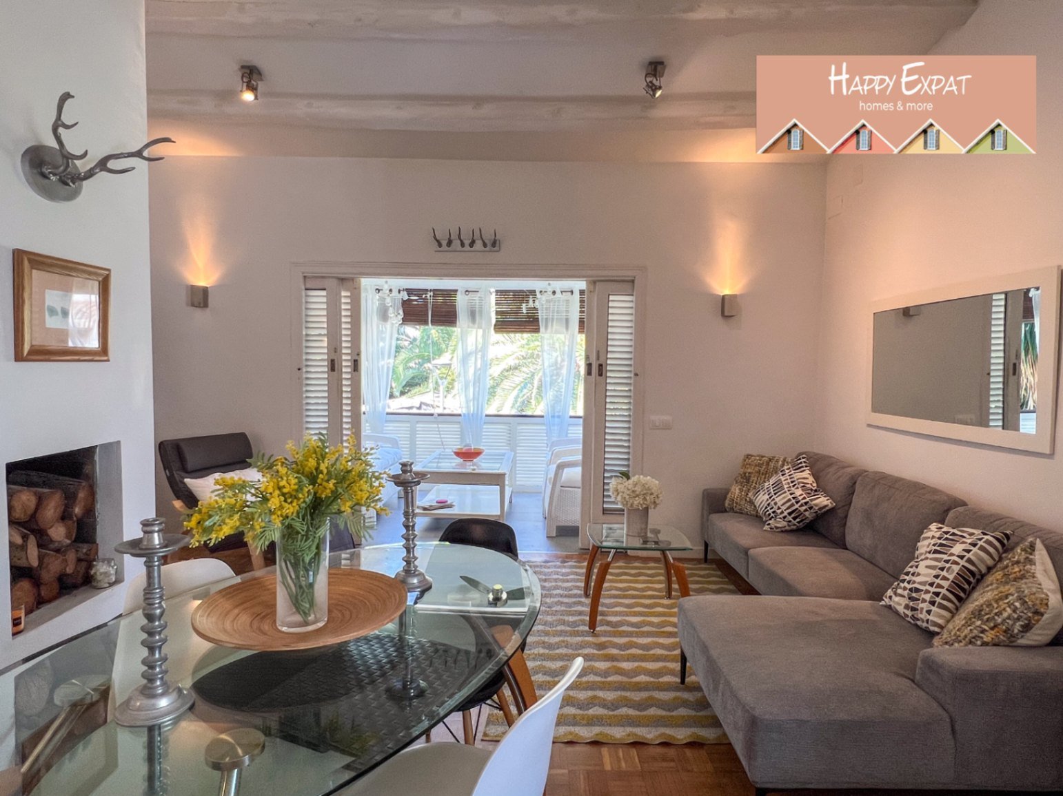 Sitges: Diese Ein-Zimmer-Wohnung befindet sich an einem unschlagbaren Standort: die Straße Sant Muç ist berühmt dafür, eine exklusive Oase des Friedens in zwe 