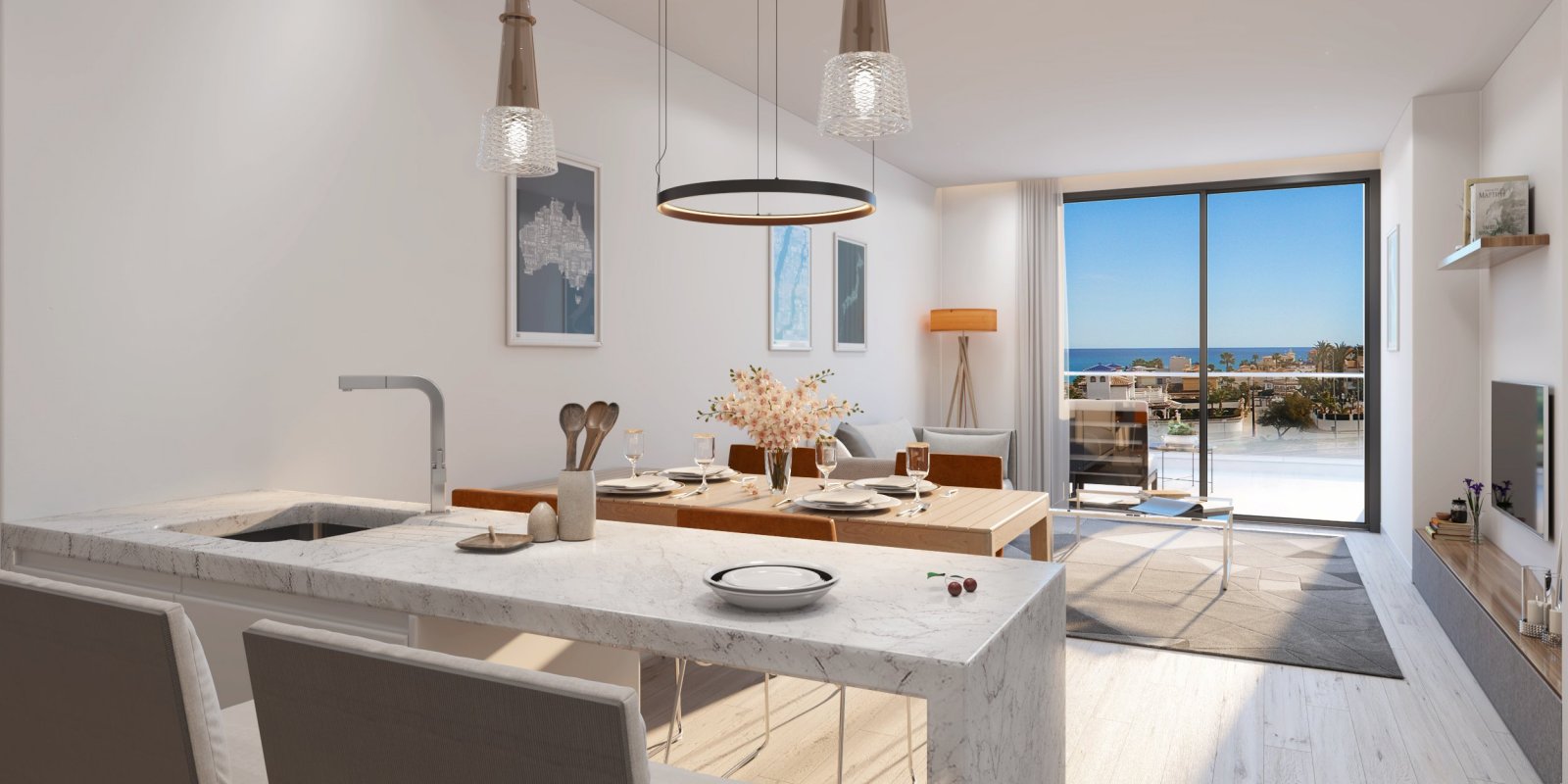 In der begehrten Gegend von Playa Flamenca gelegen, bietet diese Wohnanlage eine Auswahl von 43 Wohneinheiten, die darauf ausgelegt sind, die Bedürfn