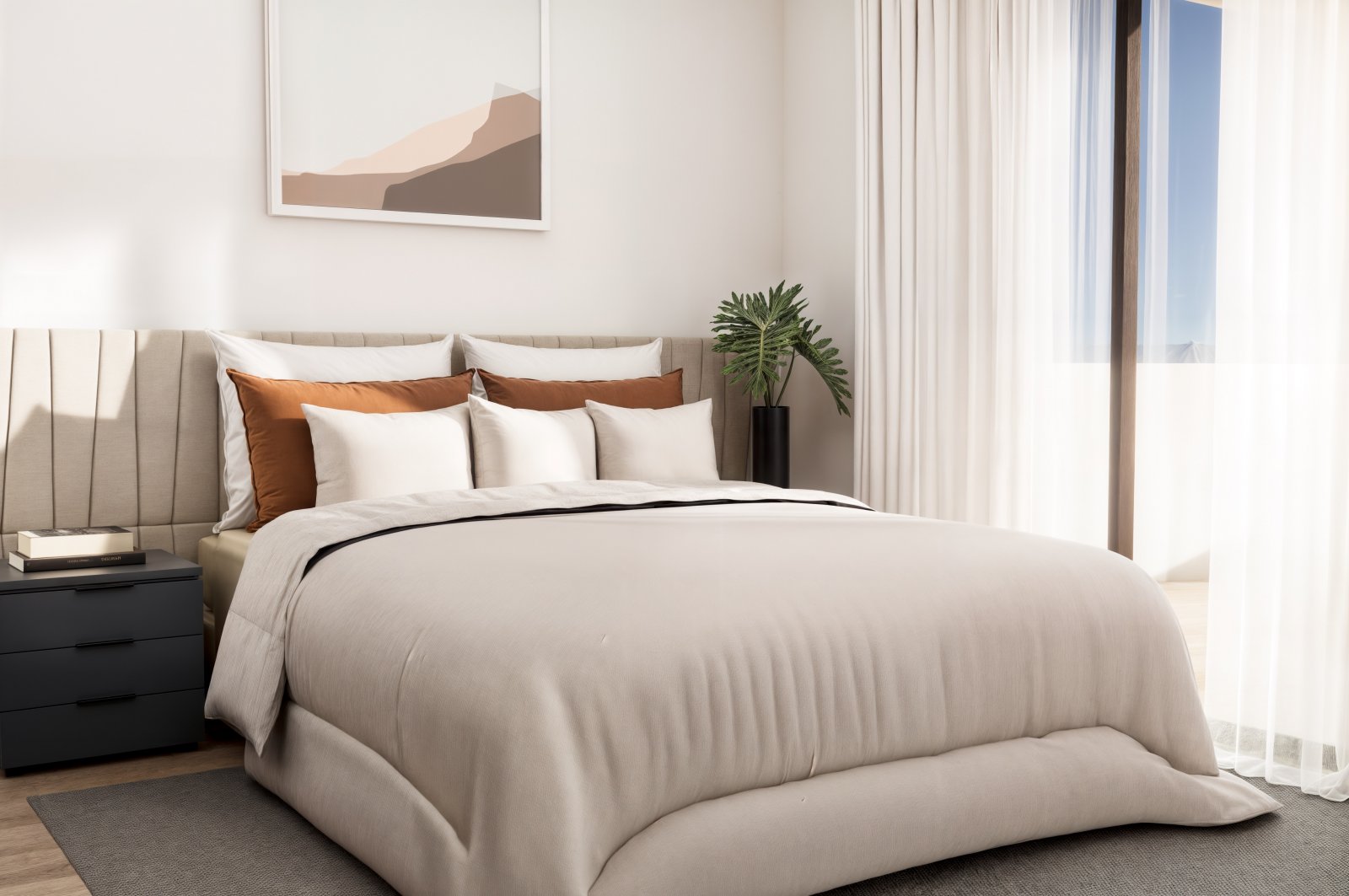 In der prestigeträchtigen Gegend von Golf Bahía gelegen, bietet dieser Wohnkomplex eine Auswahl von 60 Immobilien, darunter Apartments und Penthäuser