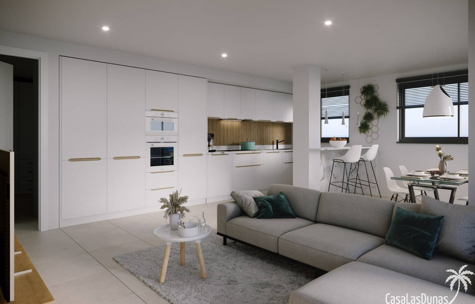 Neues Projekt in spektakulärer Lage, mit allen Vorteilen, im Zentrum einer Stadt zu leben und eine Umgebung aus Meer, Natur und Stränden in der Stadt