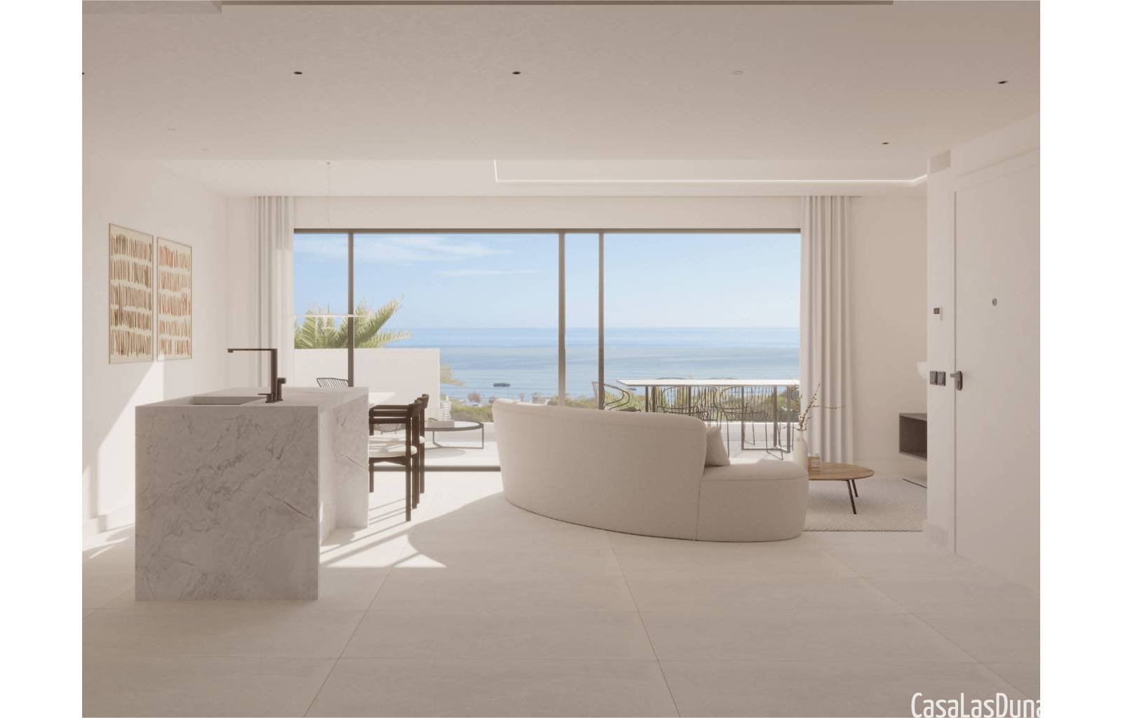 Dieses großartige Projekt bietet Apartments mit Garten oder Dachterrasse, mit 2 Schlafzimmern und 2 Bädern, mit Gemeinschaftspool und Privatparkplatz