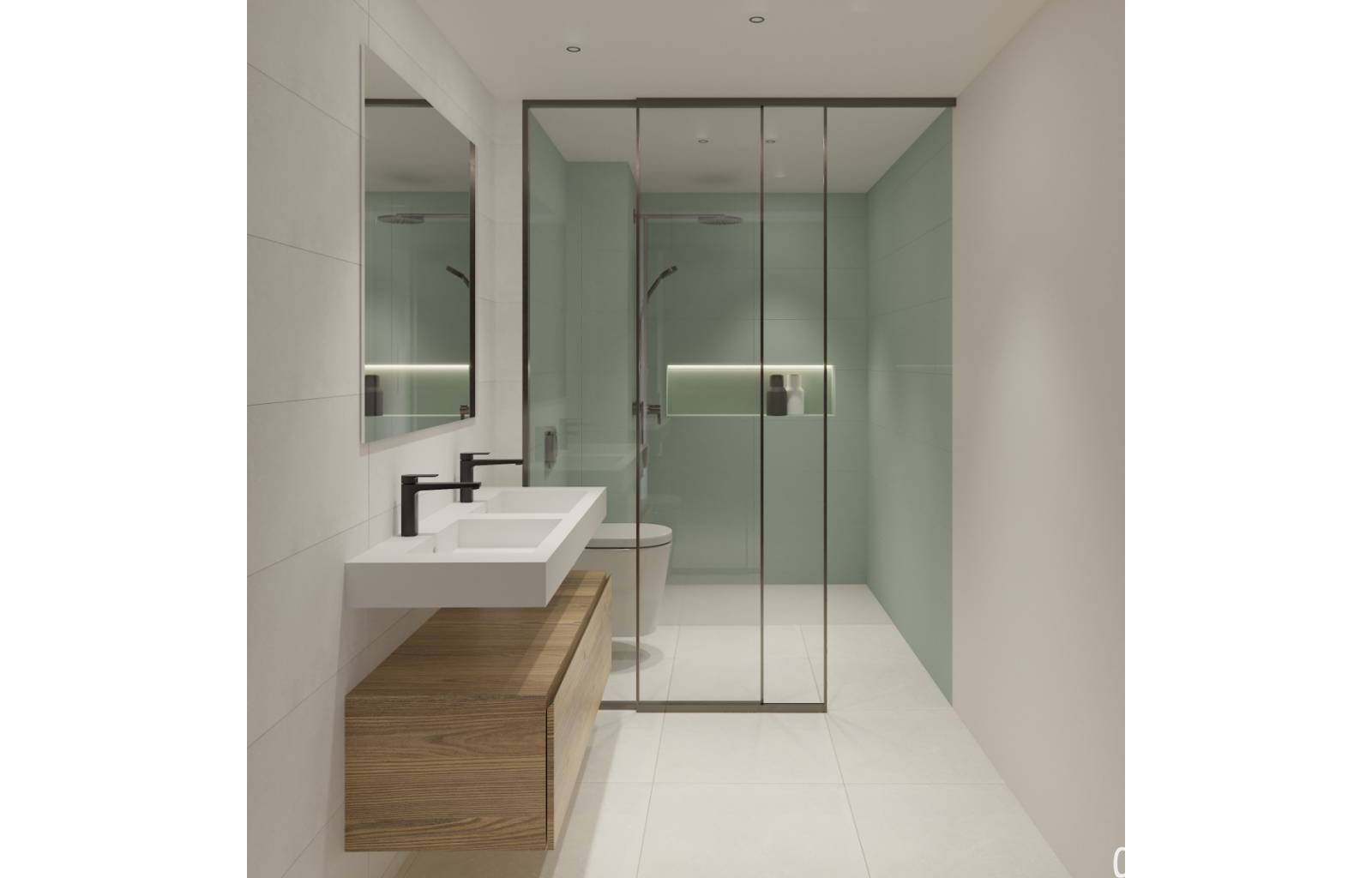 Dieses großartige Projekt bietet Apartments mit Garten oder Dachterrasse, mit 2 Schlafzimmern und 2 Bädern, mit Gemeinschaftspool und Privatparkplatz