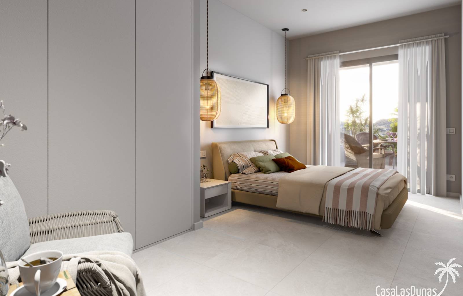 In der lebhaften Gegend von Finestrat, in der Nähe von Benidorm, befindet sich derzeit dieser fantastische Komplex im Bau. Es entstehen sehr geräumig