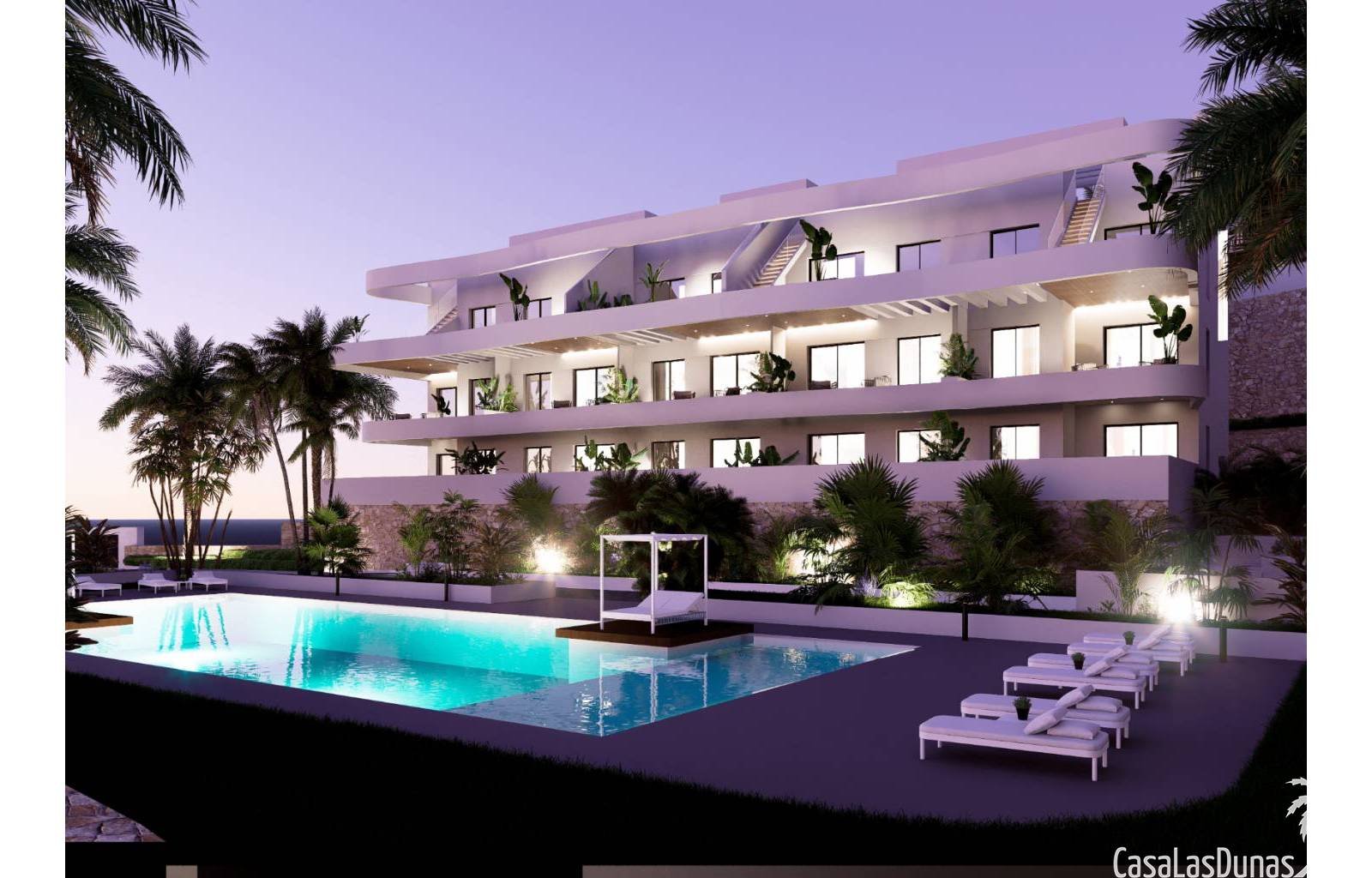 Willkommen in Finestrat-Benidorm! In diesem exklusiven Projekt präsentieren wir ein einzigartiges Penthouse mit 2 Schlafzimmern und 2 Bädern in einem