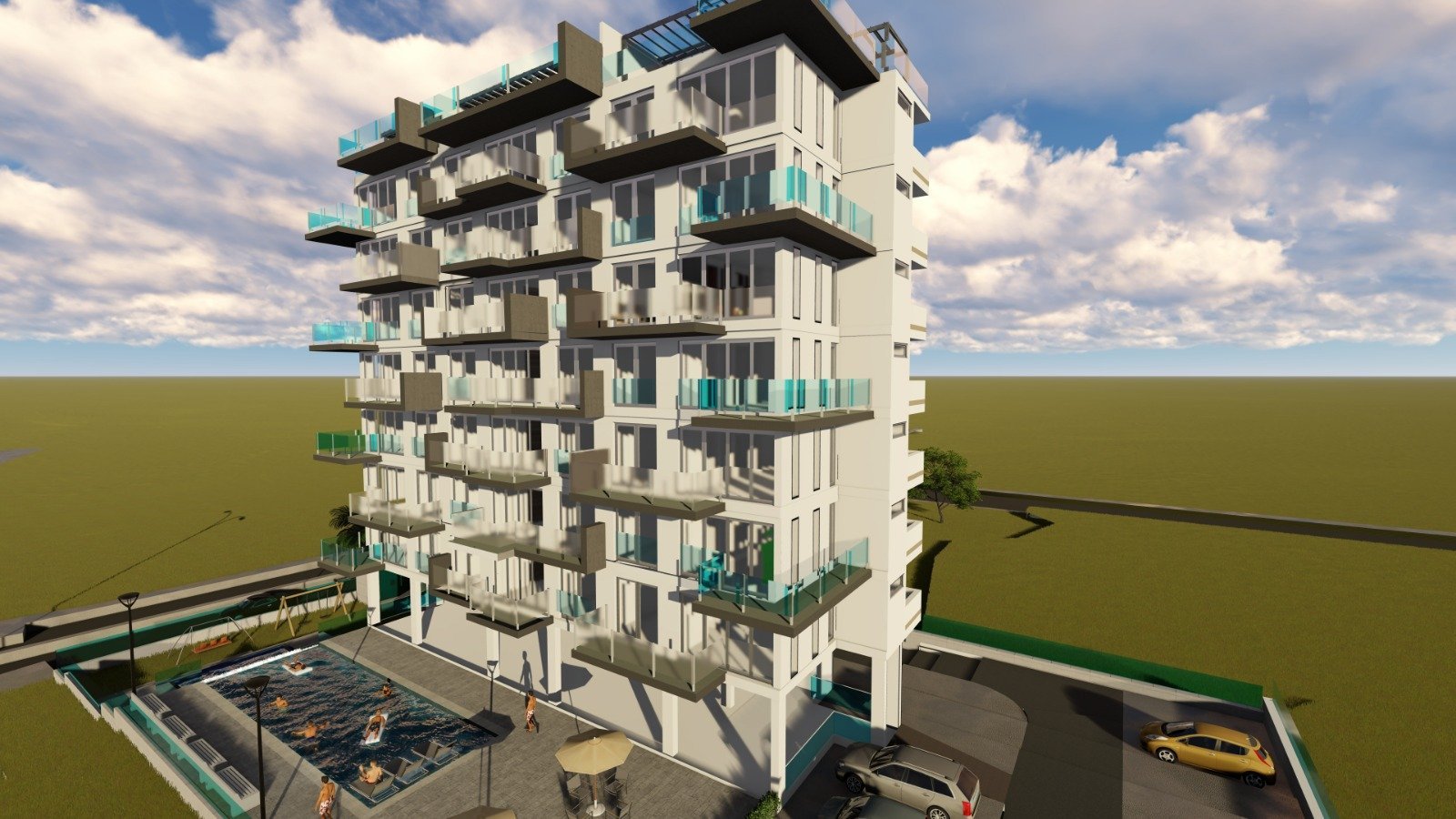 In der wunderschönen Gegend von La Cala gelegen, bietet diese exklusive Wohnanlage eine Auswahl von 14 Immobilien, darunter Apartments und Penthäuser