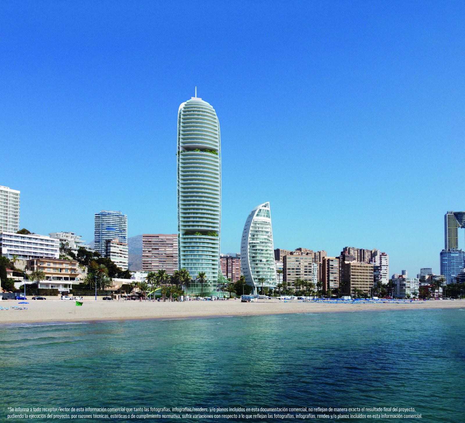 Benidorm:  In der pulsierenden Stadt Benidorm gelegen, bietet dieser Wohnkomplex ein einzigartiges Wohnerlebnis mit 45 Apartments, die für den Genuss der medite 