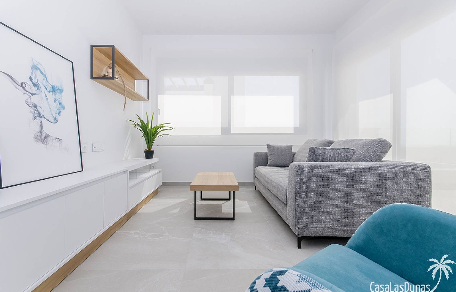 Diese neue Residenz der Phase III hat ein modernes Aussehen und wird aus insgesamt 12 Luxusapartments bestehen. Die Erdgeschosswohnungen verfügen übe