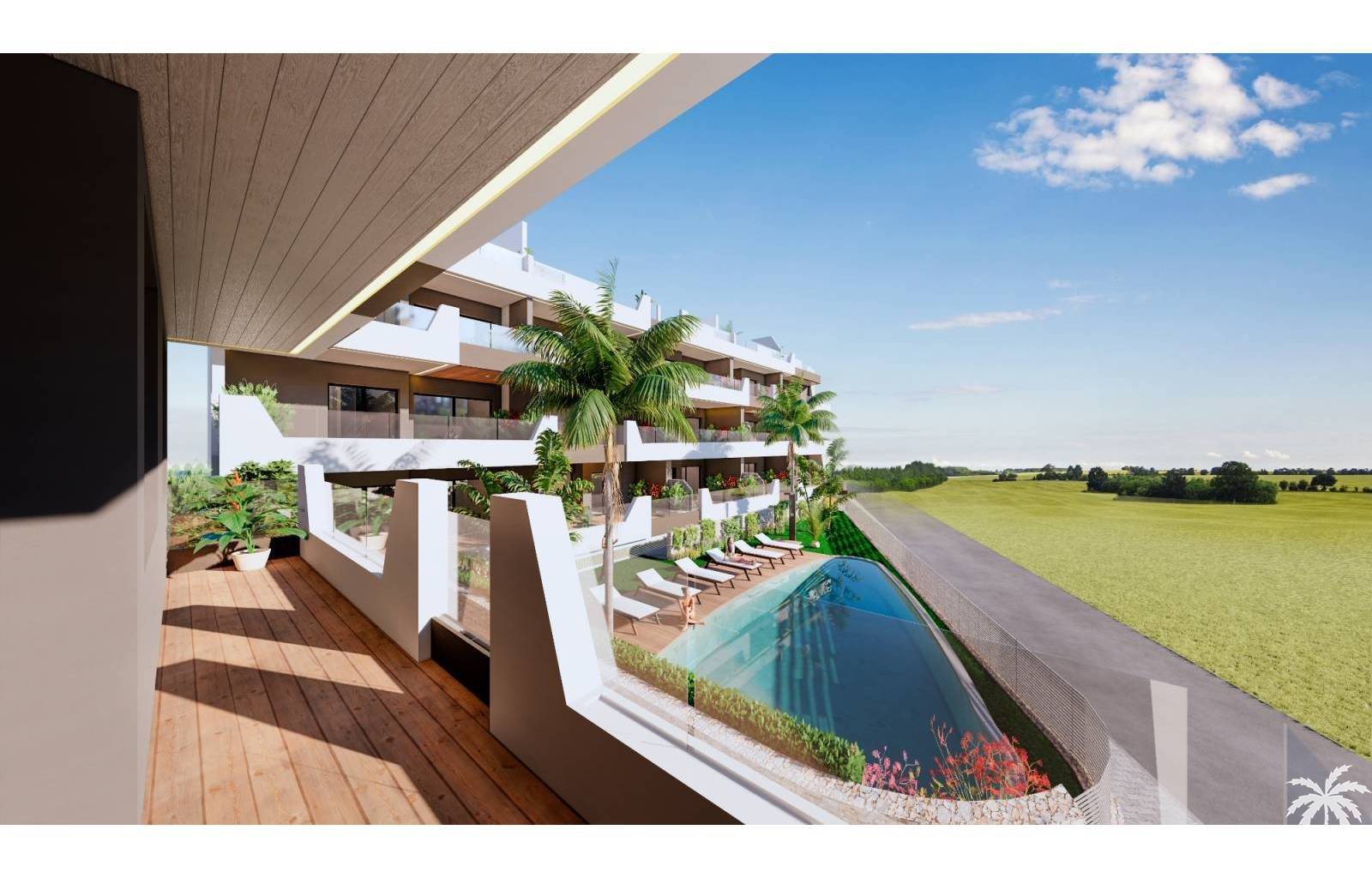 Dieser neue Komplex in der ruhigen Gegend von Benijofar besteht aus 2 Phasen und beide sind noch verfügbar. Dies ist Phase 2, ein Komplex mit 6 Apart