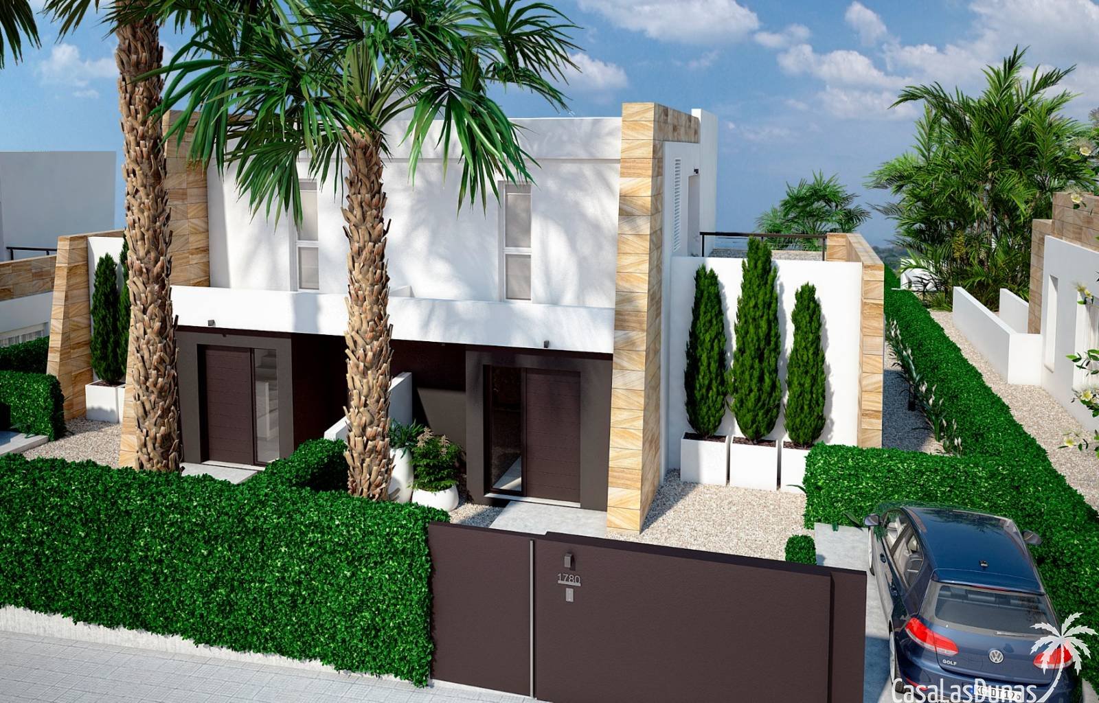  In diesem bekannten und gepflegten Golfresort finden wir ein Projekt mit vielen verschiedenen Haustypen. Es gibt Apartments, Stadthäuser und freisteh