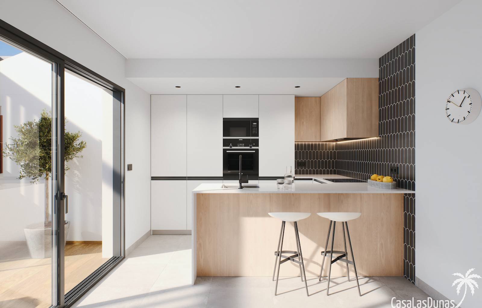 30 prächtige Bungalows bilden diesen seltenen und einzigartigen Wohnkomplex, der mit dem Ziel geschaffen wurde, mit Freunden eine privilegierte Umgeb