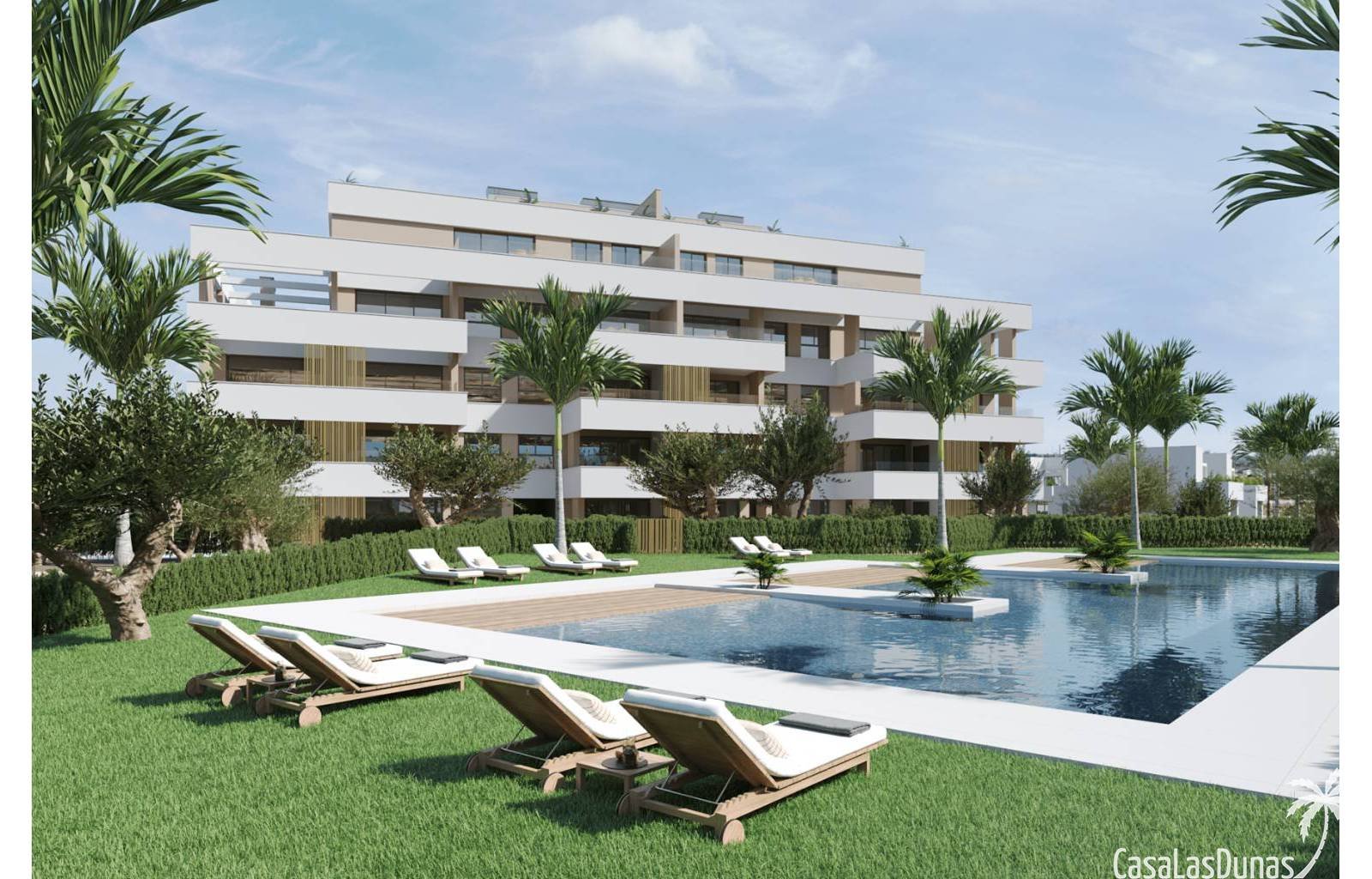 Wunderschöne Apartments im Santa Rosalia Resort mit 1, 2 und 3 Schlafzimmern. Die Wohnungen profitieren von einer hervorragenden sonnigen Südwestlage