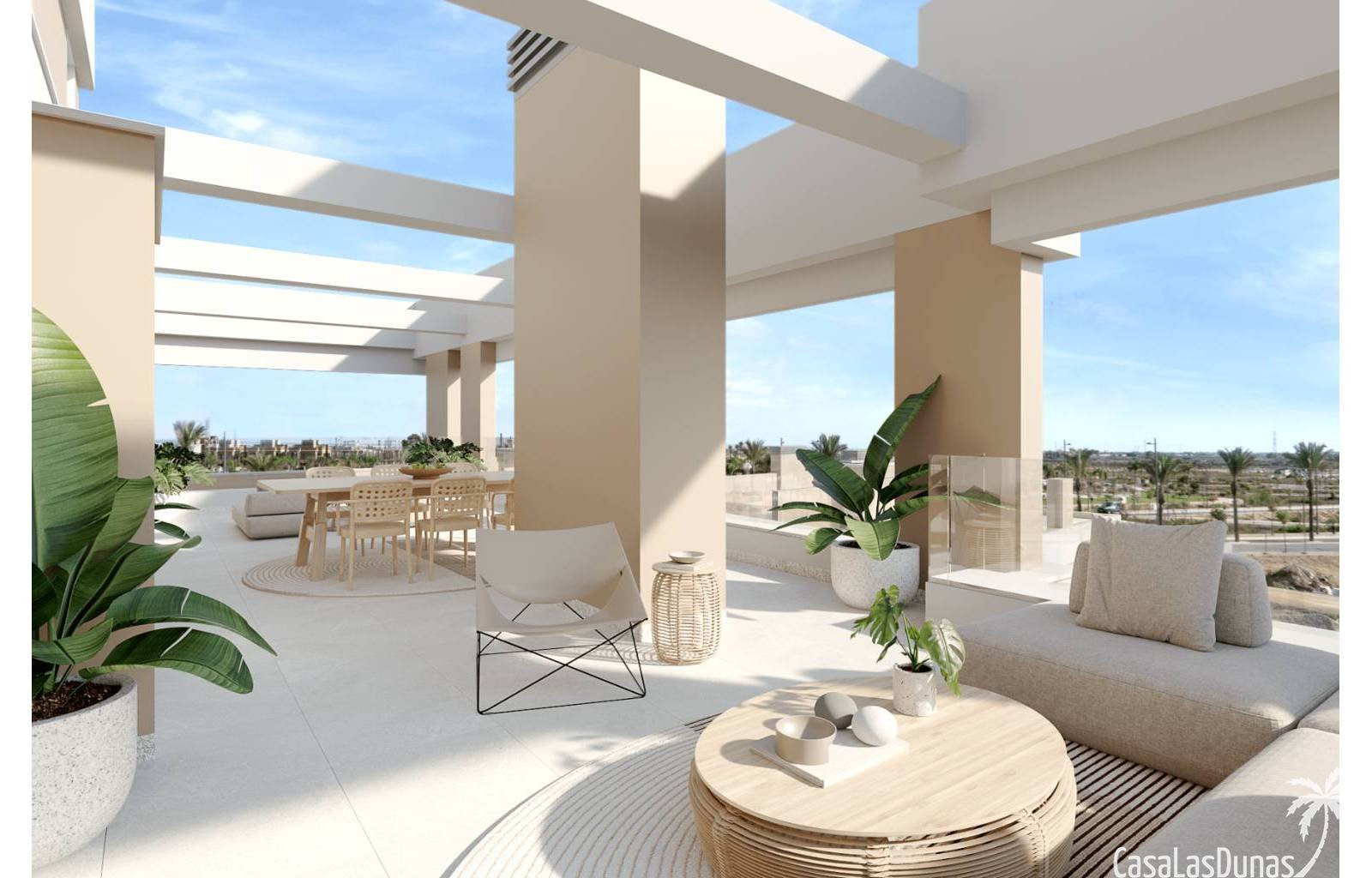 Wunderschöne Apartments im Santa Rosalia Resort mit 1, 2 und 3 Schlafzimmern. Die Wohnungen profitieren von einer hervorragenden sonnigen Südwestlage