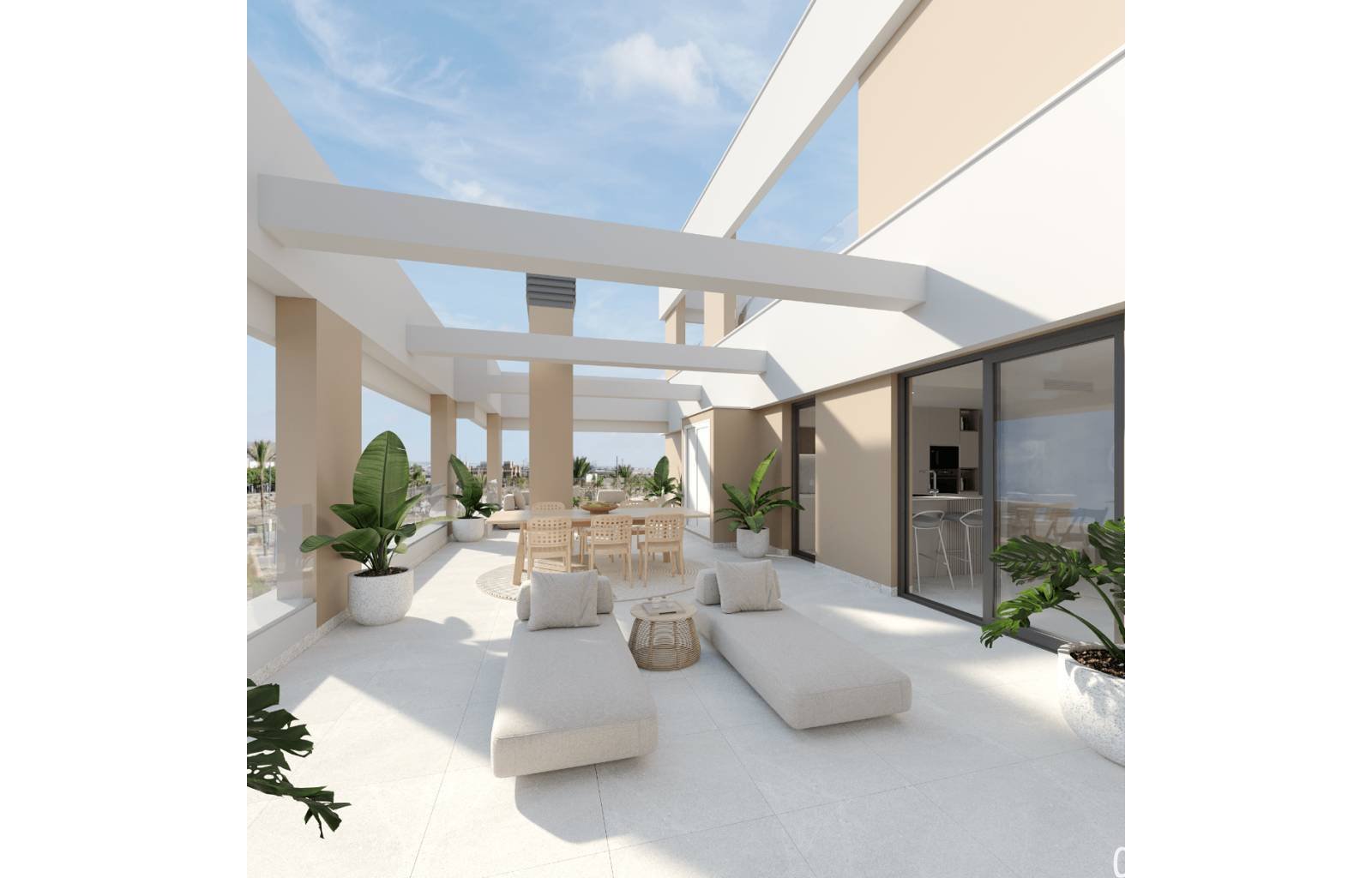 Wunderschöne Apartments im Santa Rosalia Resort mit 1, 2 und 3 Schlafzimmern. Die Wohnungen profitieren von einer hervorragenden sonnigen Südwestlage