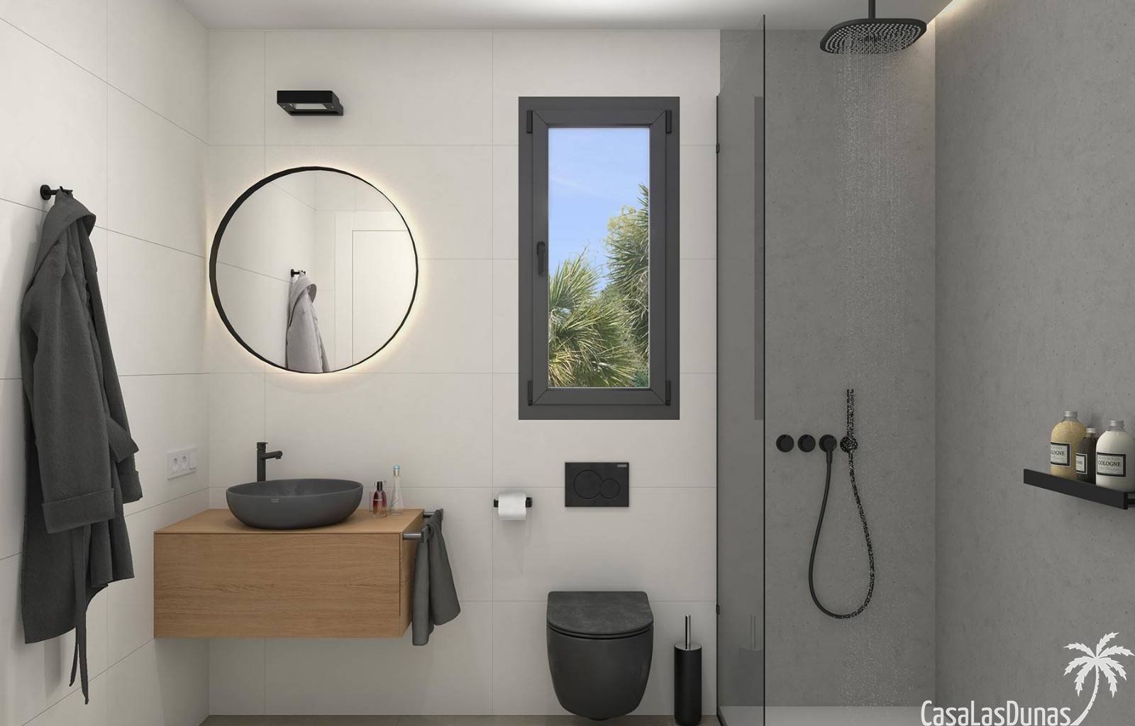 In Punta Prima bauen sie ein neues Wohngebiet, in dem sich diese modernen Apartments und Bungalows befinden. Die Apartments verfügen über 2 bzw. 3 Sc