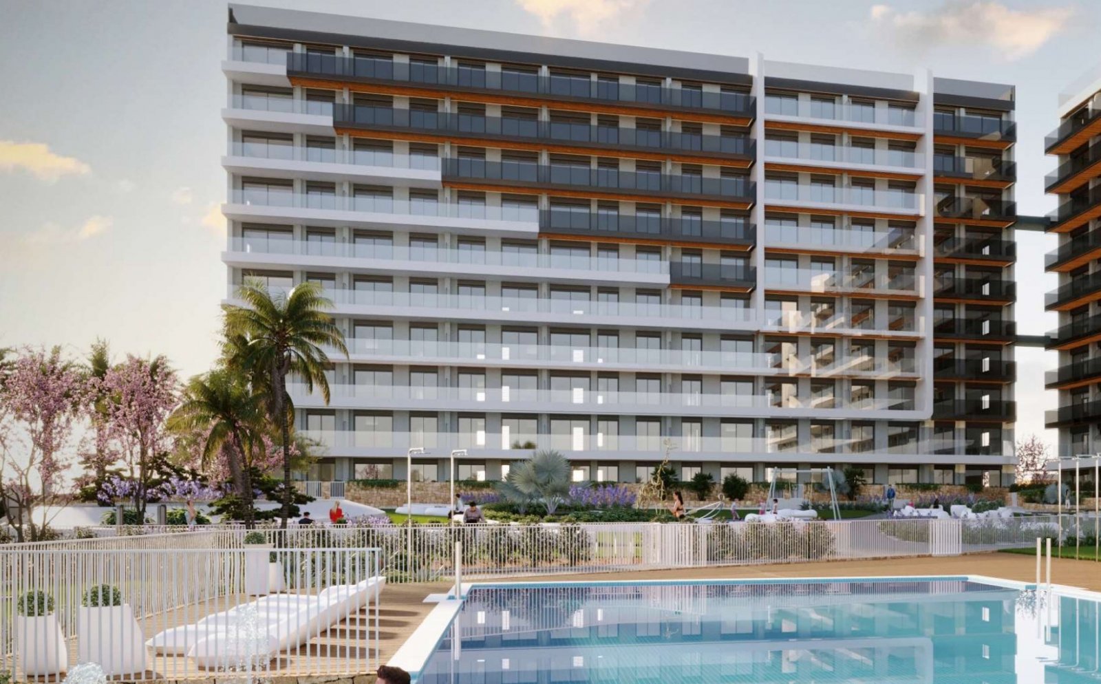 In der schönen Stadt Torrevieja gelegen, bietet diese Residenz eine Auswahl von 87 Immobilien, darunter Apartments, Erdgeschoss und Penthäuser. Mit e