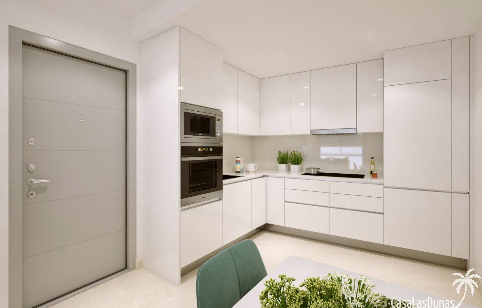 Nur wenige Schritte vom wunderschönen Sandstrand Playa de los Locos in Torrevieja entfernt entsteht derzeit dieser neue Komplex. Es gibt 5 Wohnetagen