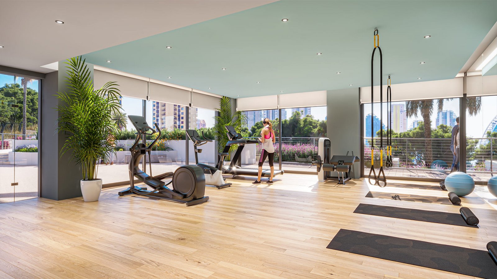 In der pulsierenden Stadt Benidorm gelegen, bietet diese exklusive Wohnanlage eine Auswahl von 88 Immobilien, darunter Apartments und Penthäuser. Die