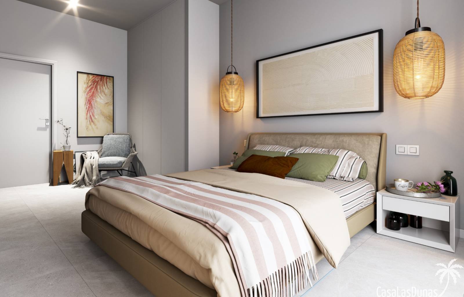 In der lebhaften Gegend von Finestrat, in der Nähe von Benidorm, befindet sich derzeit dieser fantastische Komplex im Bau. Es entstehen sehr geräumig