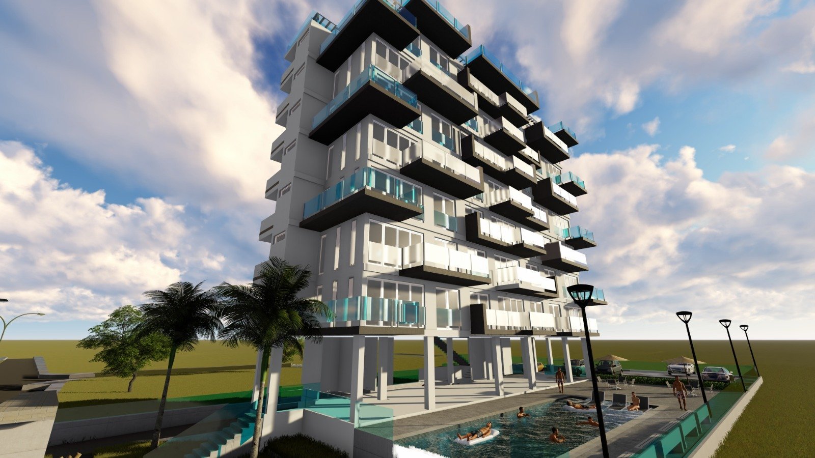 In der wunderschönen Gegend von La Cala gelegen, bietet diese exklusive Wohnanlage eine Auswahl von 14 Immobilien, darunter Apartments und Penthäuser