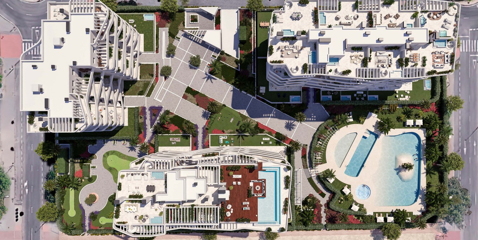 In der charmanten Stadt La Vila Joiosa gelegen, bietet dieses Wohnresort eine Vielzahl von Wohnmöglichkeiten, die unterschiedlichen Bedürfnissen und