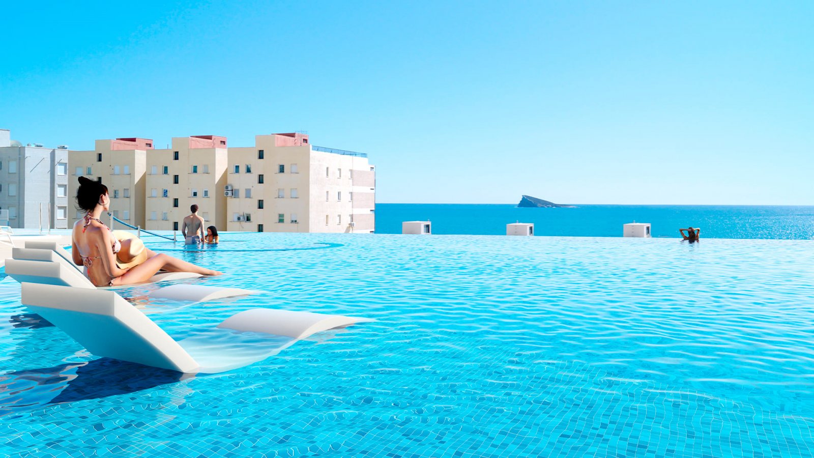 In der lebhaften Stadt Benidorm gelegen, bietet dieser Wohnkomplex eine Auswahl von 168 Immobilien, darunter Apartments und Penthäuser. Entworfen für