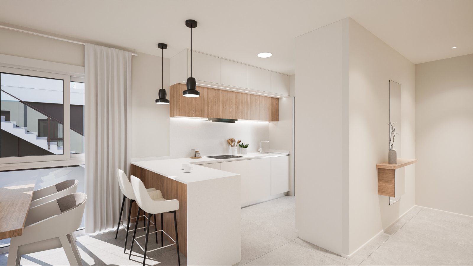 In der charmanten Stadt Pilar de la Horadada gelegen, bietet diese exklusive Wohnanlage ein einzigartiges Wohnerlebnis in erster Meereslinie. Mit ins