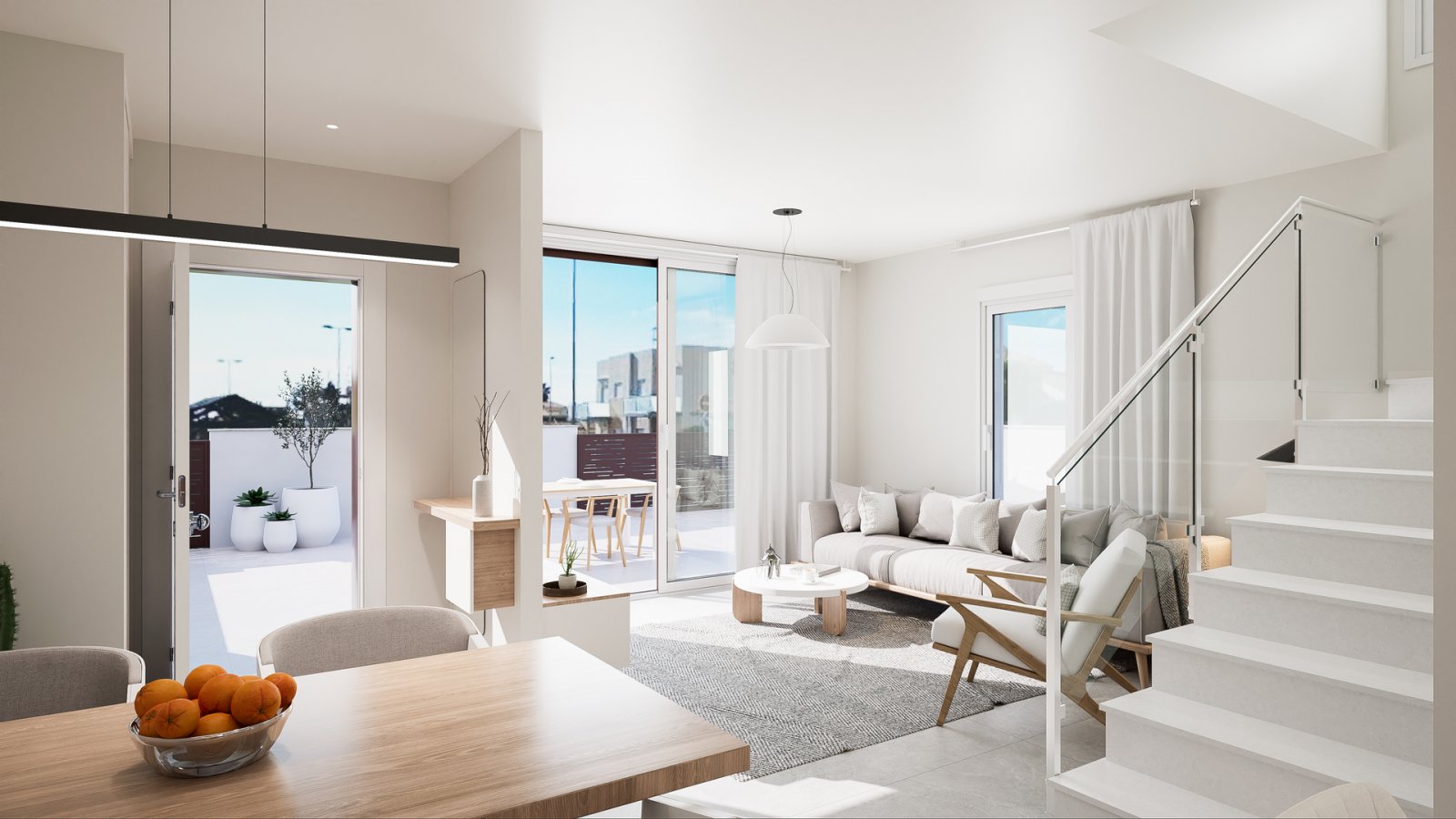 In der charmanten Stadt Pilar de la Horadada gelegen, bietet diese exklusive Wohnanlage ein einzigartiges Wohnerlebnis in erster Meereslinie. Mit ins