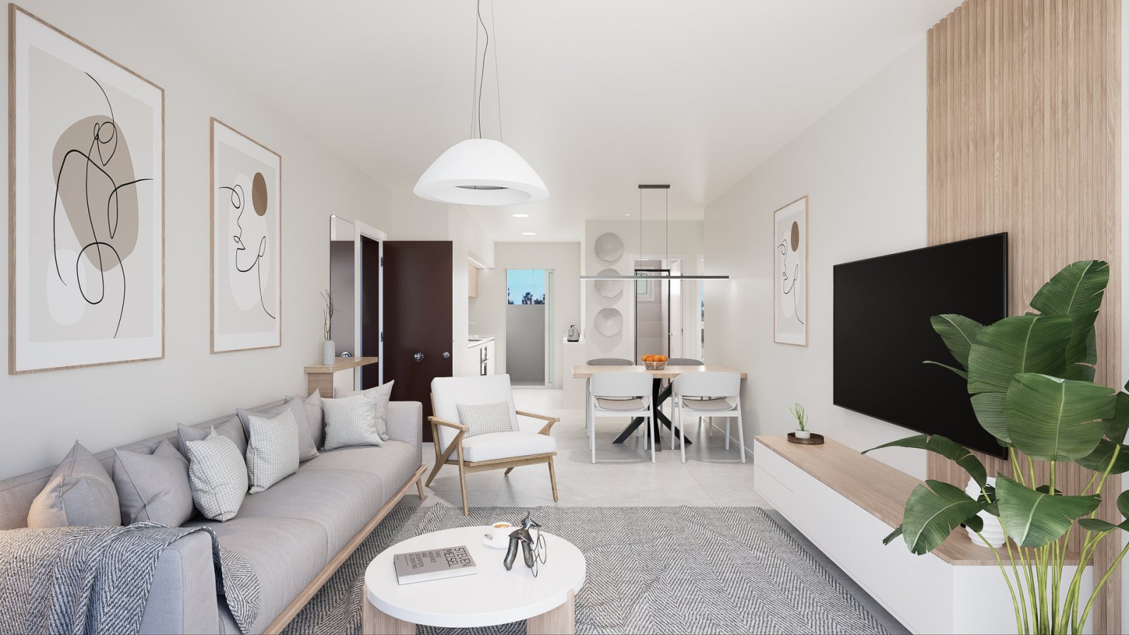 In der charmanten Stadt Pilar de la Horadada gelegen, bietet diese exklusive Wohnanlage ein einzigartiges Wohnerlebnis in erster Meereslinie. Mit ins