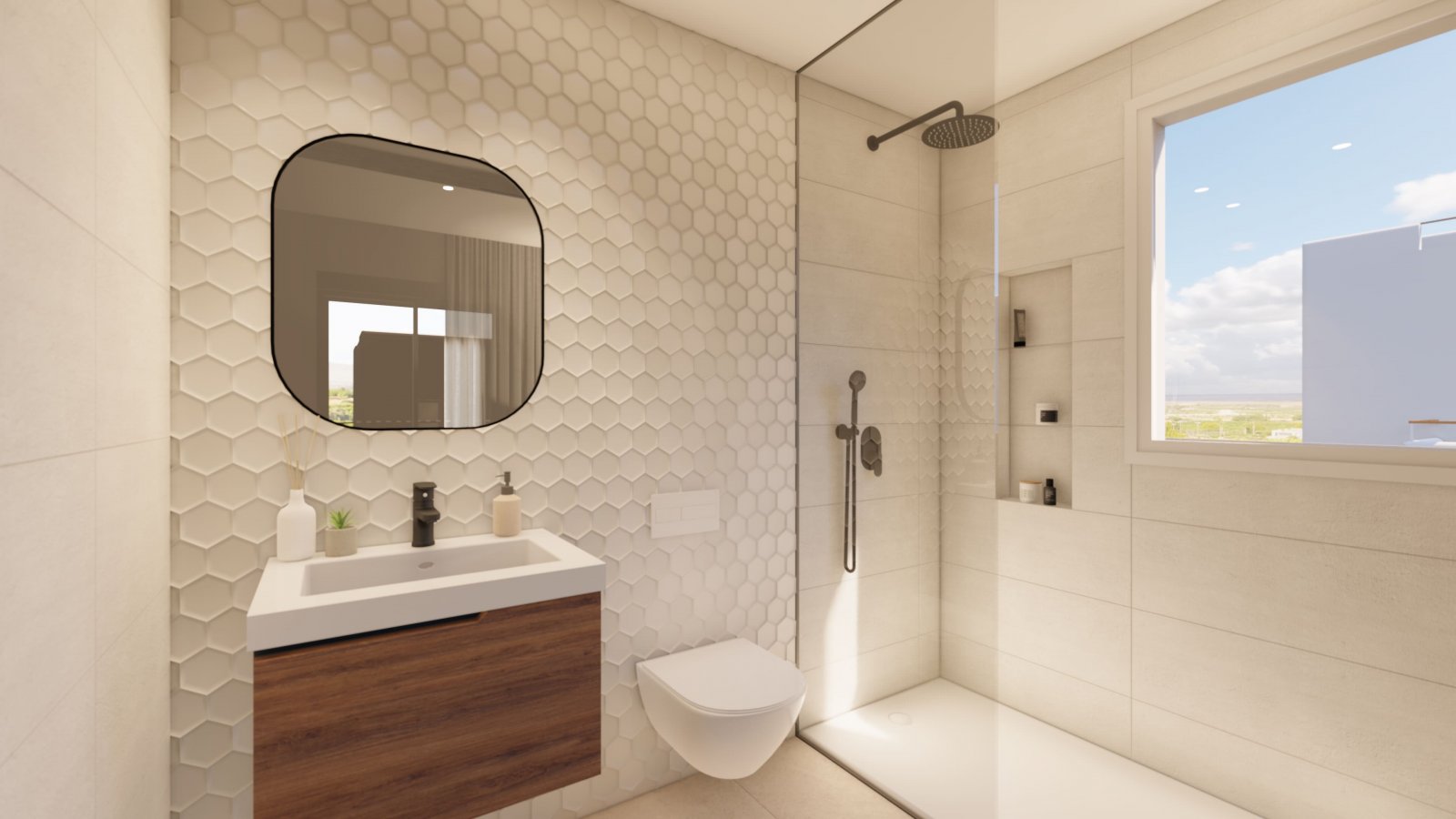 Im charmanten Ort Pilar de la Horadada gelegen, bietet dieses Ensemble von 15 freistehenden Chalets eine bevorzugte Lage für diejenigen, die eine ruh