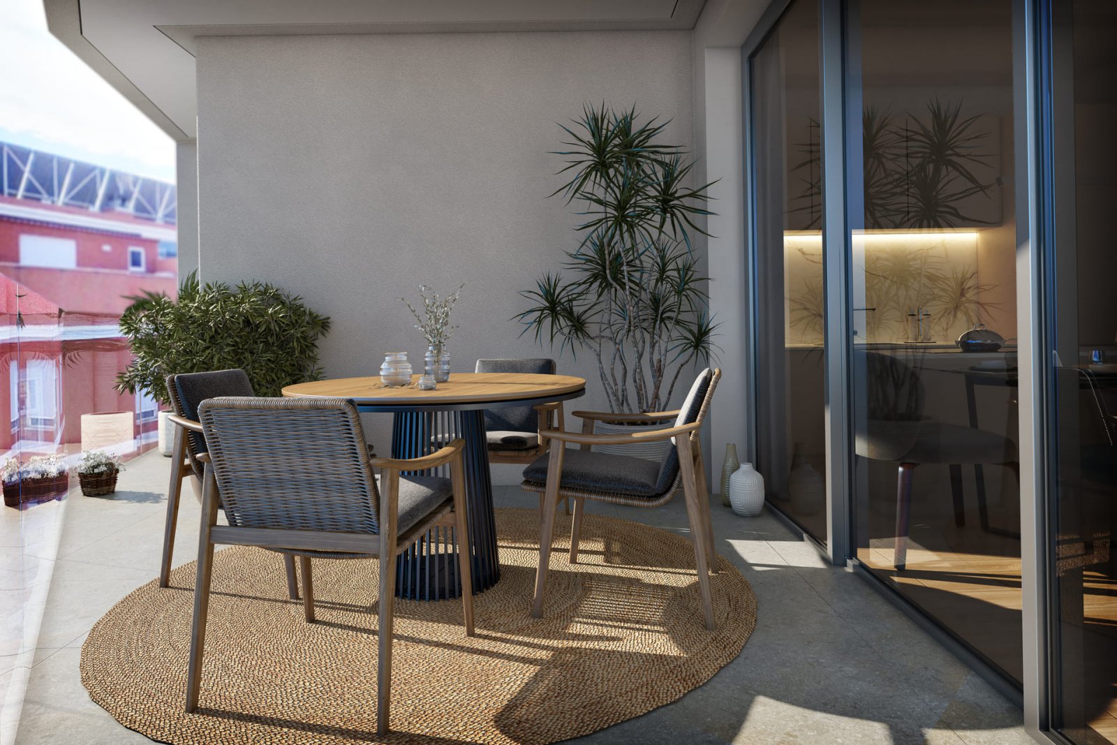 In der charmanten Stadt La Vila Joiosa gelegen, bietet dieser exklusive Wohnkomplex eine Auswahl an Apartments und Penthäusern, die darauf ausgelegt