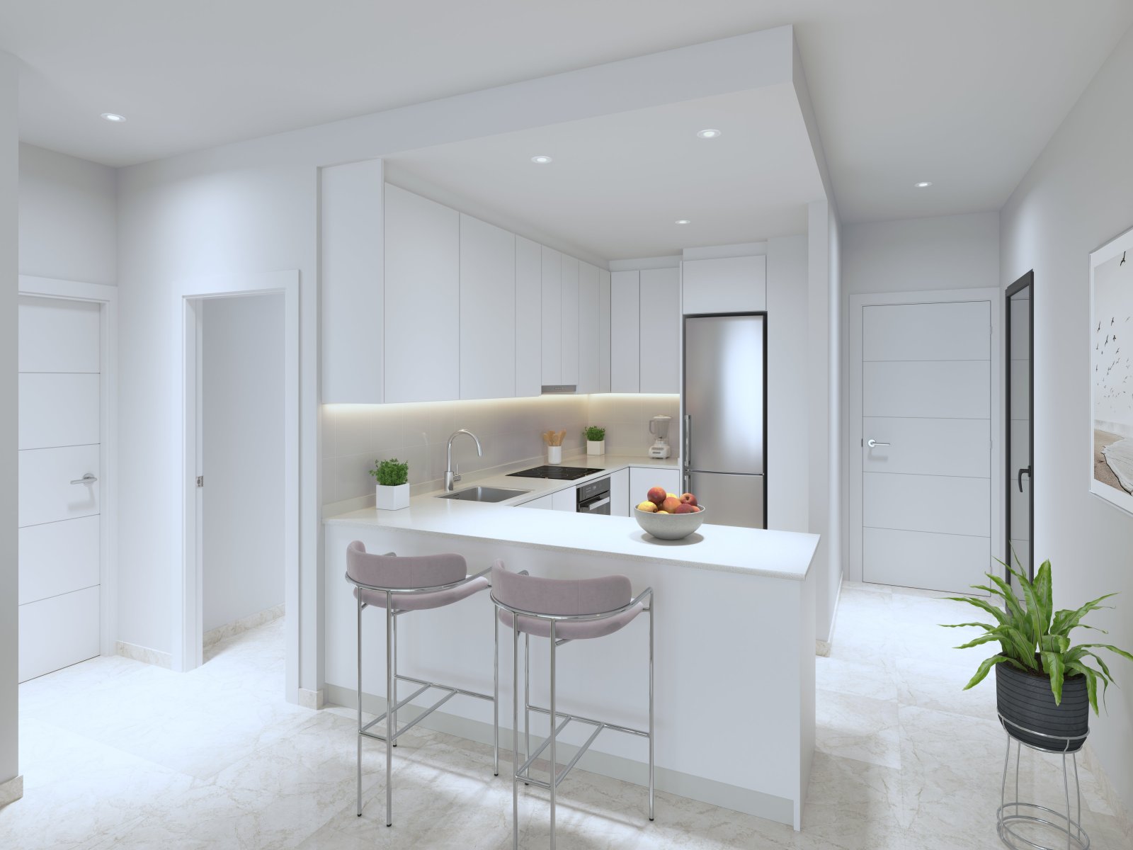 Diese exklusive Sammlung von Bungalows in der charmanten Stadt Mazarrón bietet ein einzigartiges Wohnerlebnis mit Meerblick. Mit insgesamt 7 verfügba