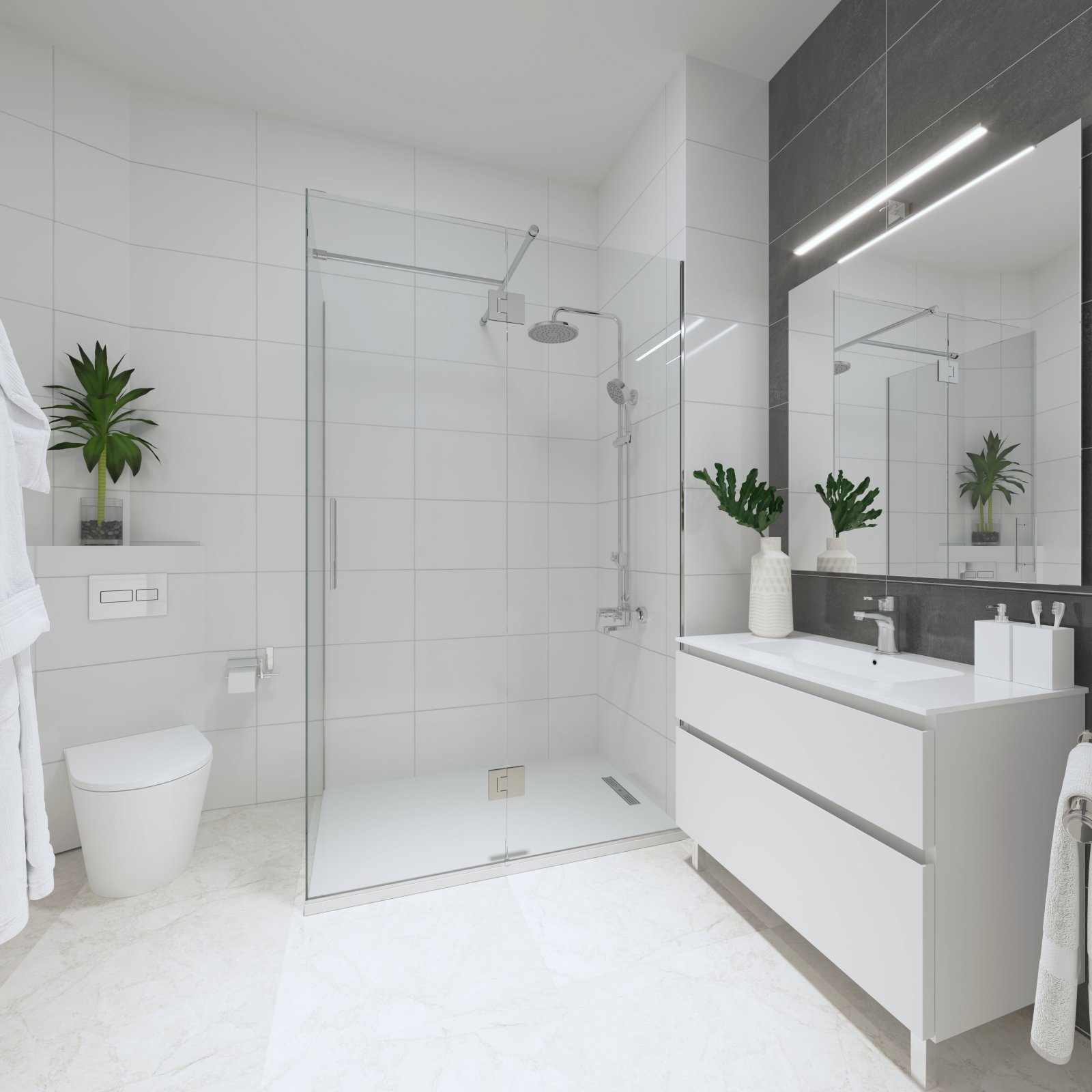 Diese exklusive Sammlung von Bungalows in der charmanten Stadt Mazarrón bietet ein einzigartiges Wohnerlebnis mit Meerblick. Mit insgesamt 7 verfügba