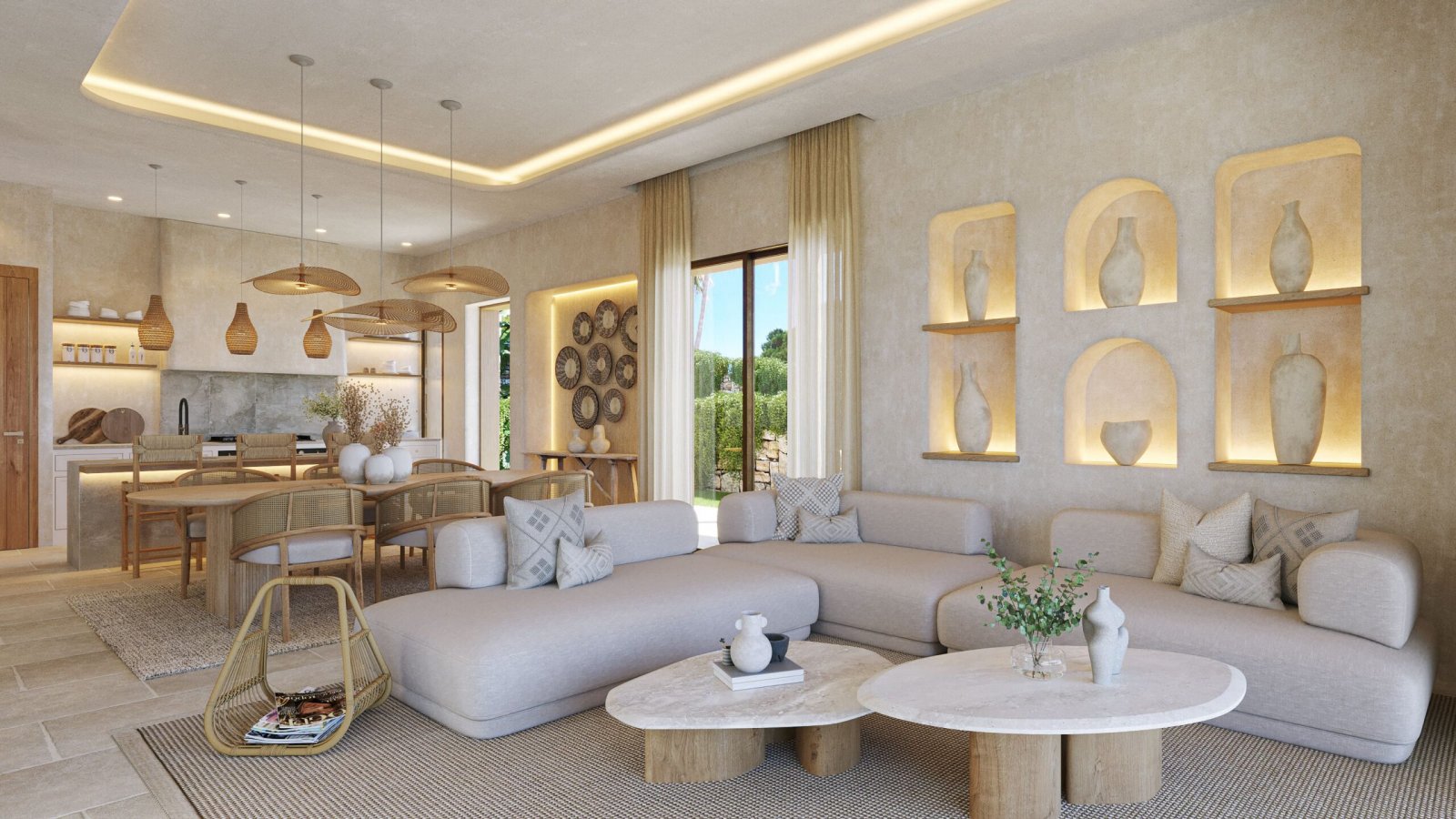 Diese exklusive Villa befindet sich im prestigeträchtigen Valle del Sol und bietet eine Umgebung von Ruhe und Privatsphäre. Mit nur 4 km Entfernung z