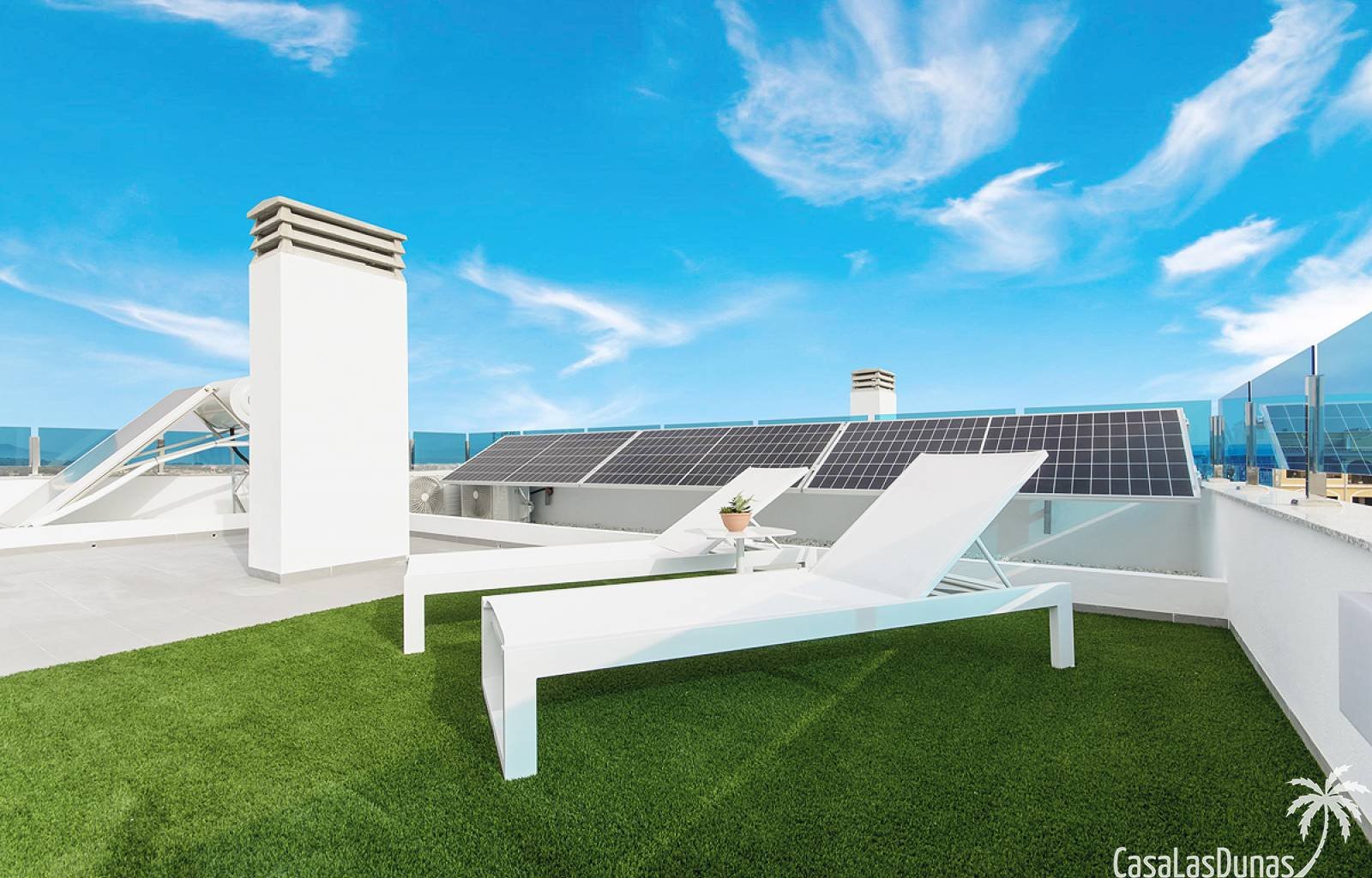  Diese wunderschönen Villen befinden sich in der schönen und ruhigen Wohngegend Entrenaranjos, neben dem Vistabella Golf Resort. Mit allen notwendigen