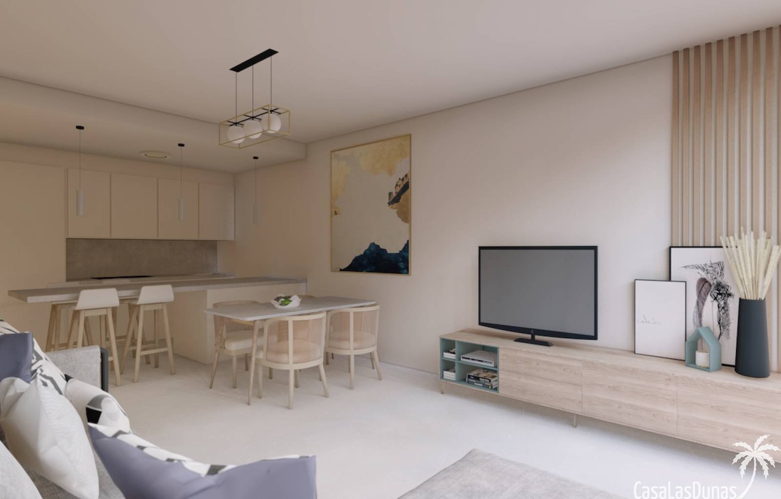  Diese Häuser befinden sich in Murcia und sind in einer kleinen Anlage bestehend aus 8 Reihenhäusern untergebracht. Jedes Haus verfügt über einen eige